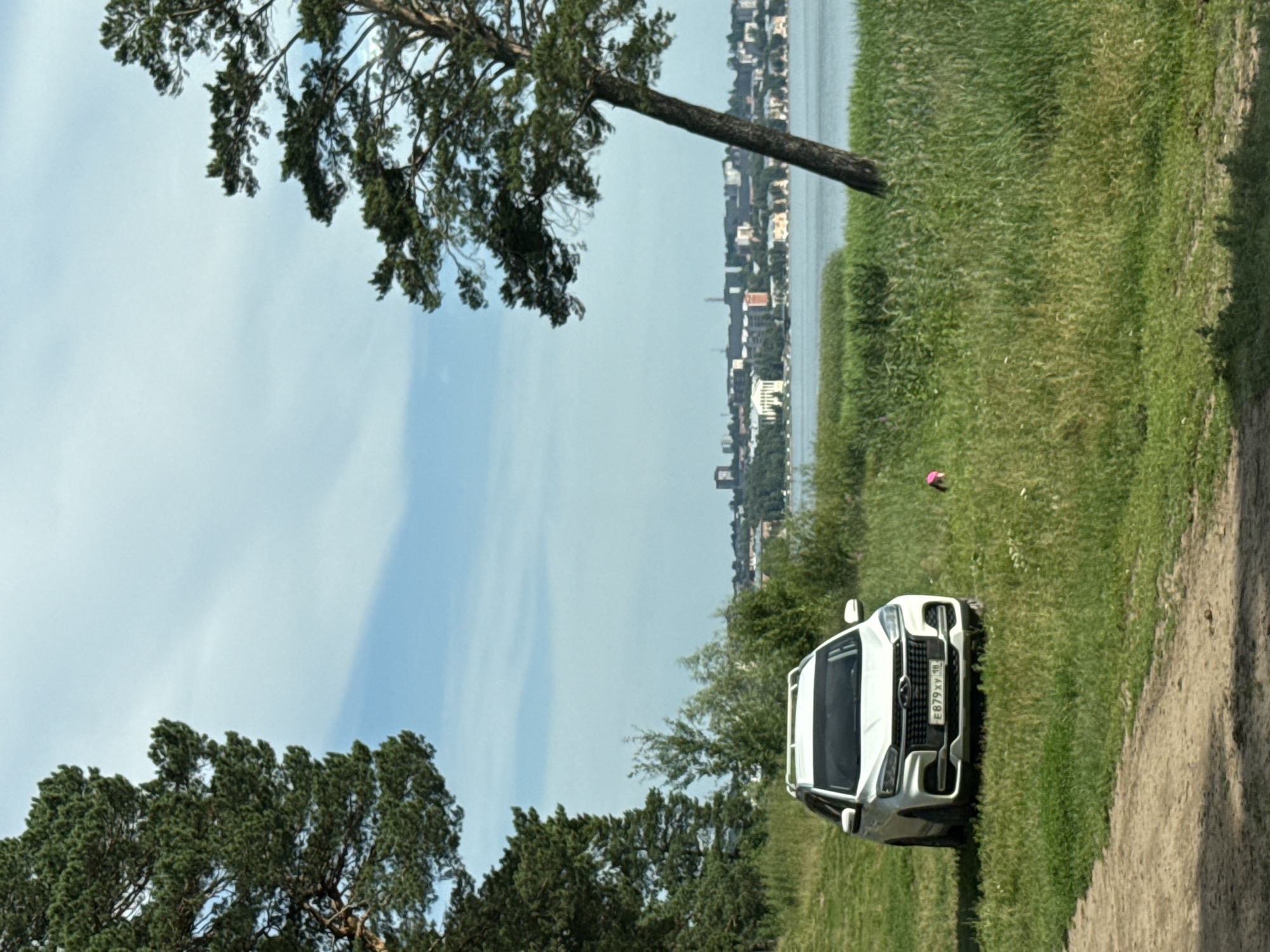 Summer day at Votkinsk Reservoir: bikes, boardwalks, and open water