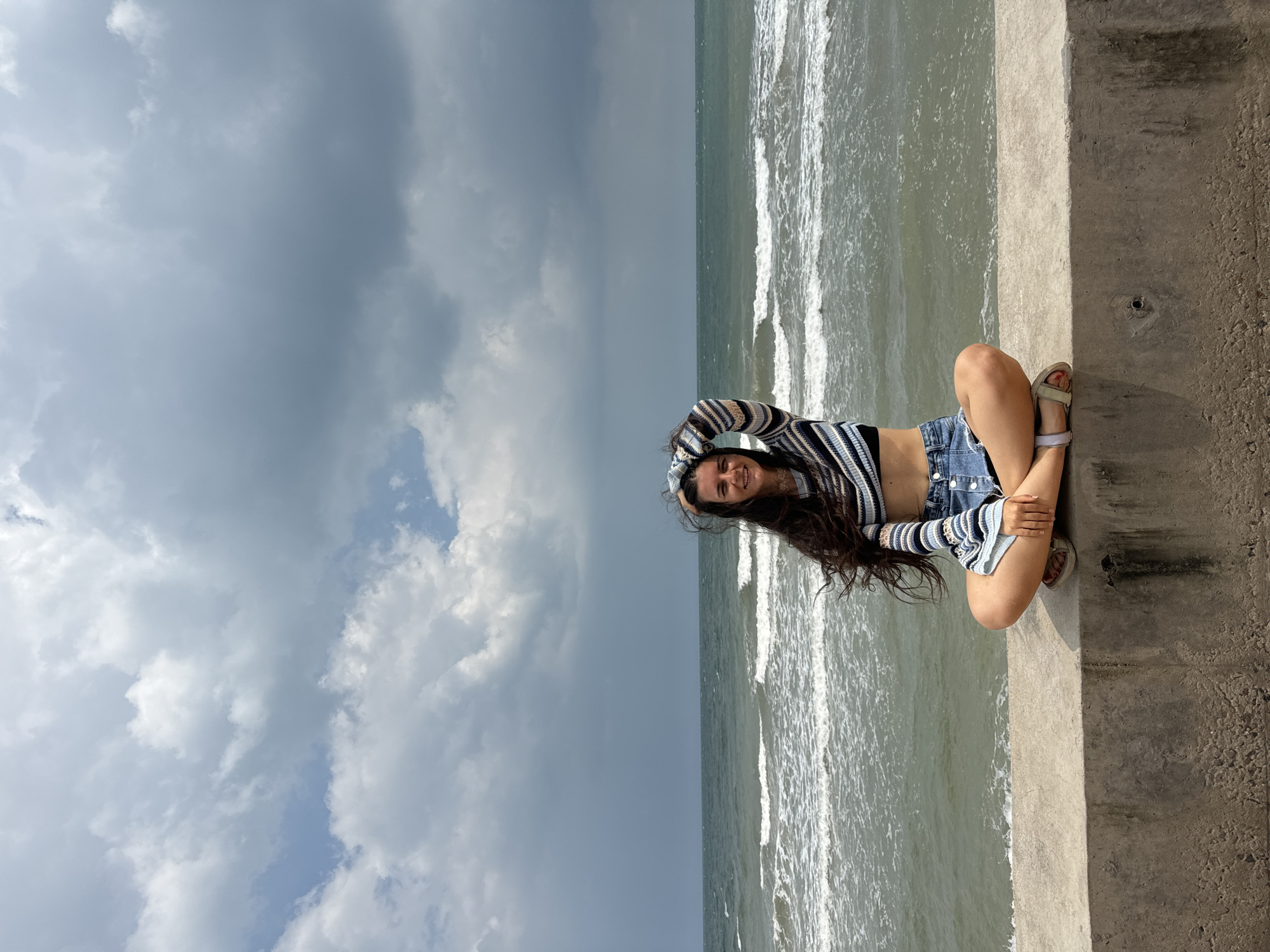 Morning meditation session observed at Vietnamese seaside location