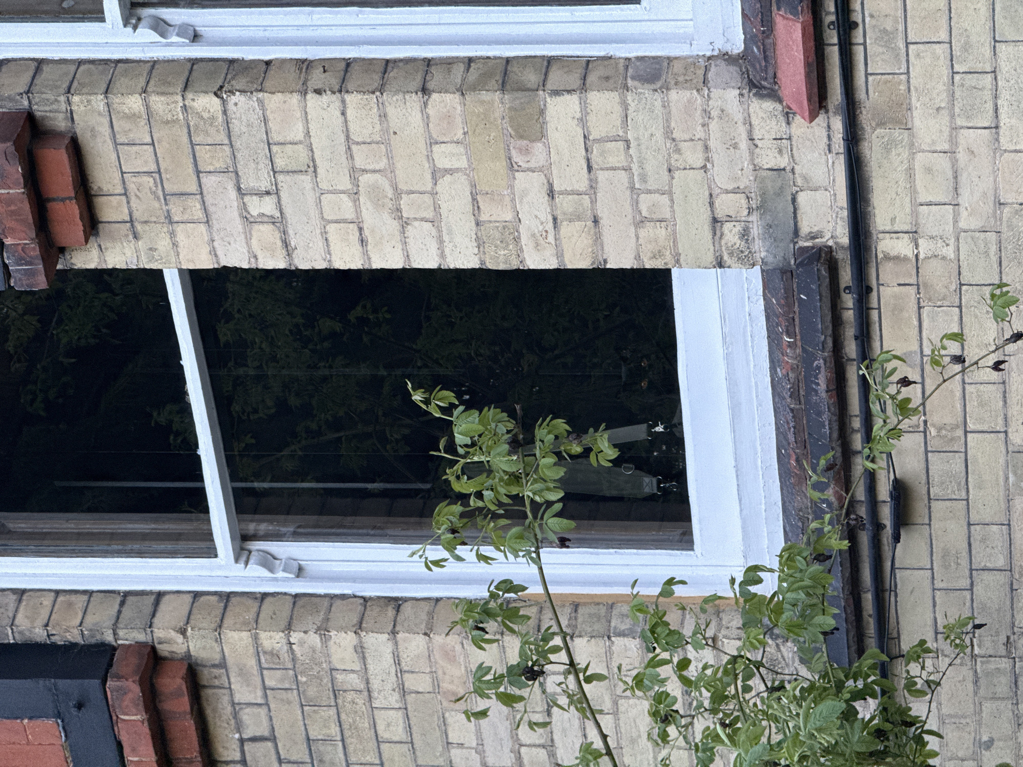 Window observed in brick building, London