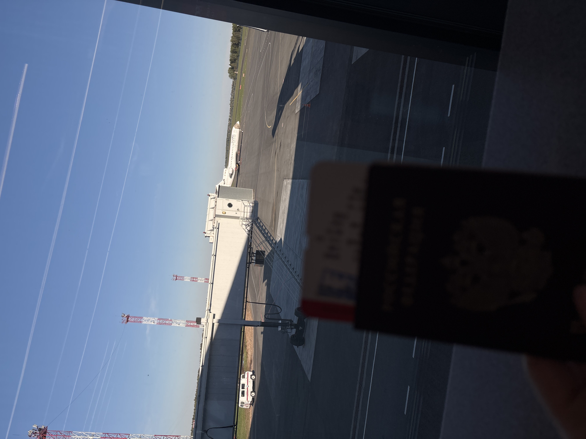 Traveler documents journey through Airport Izhevsk, Russia