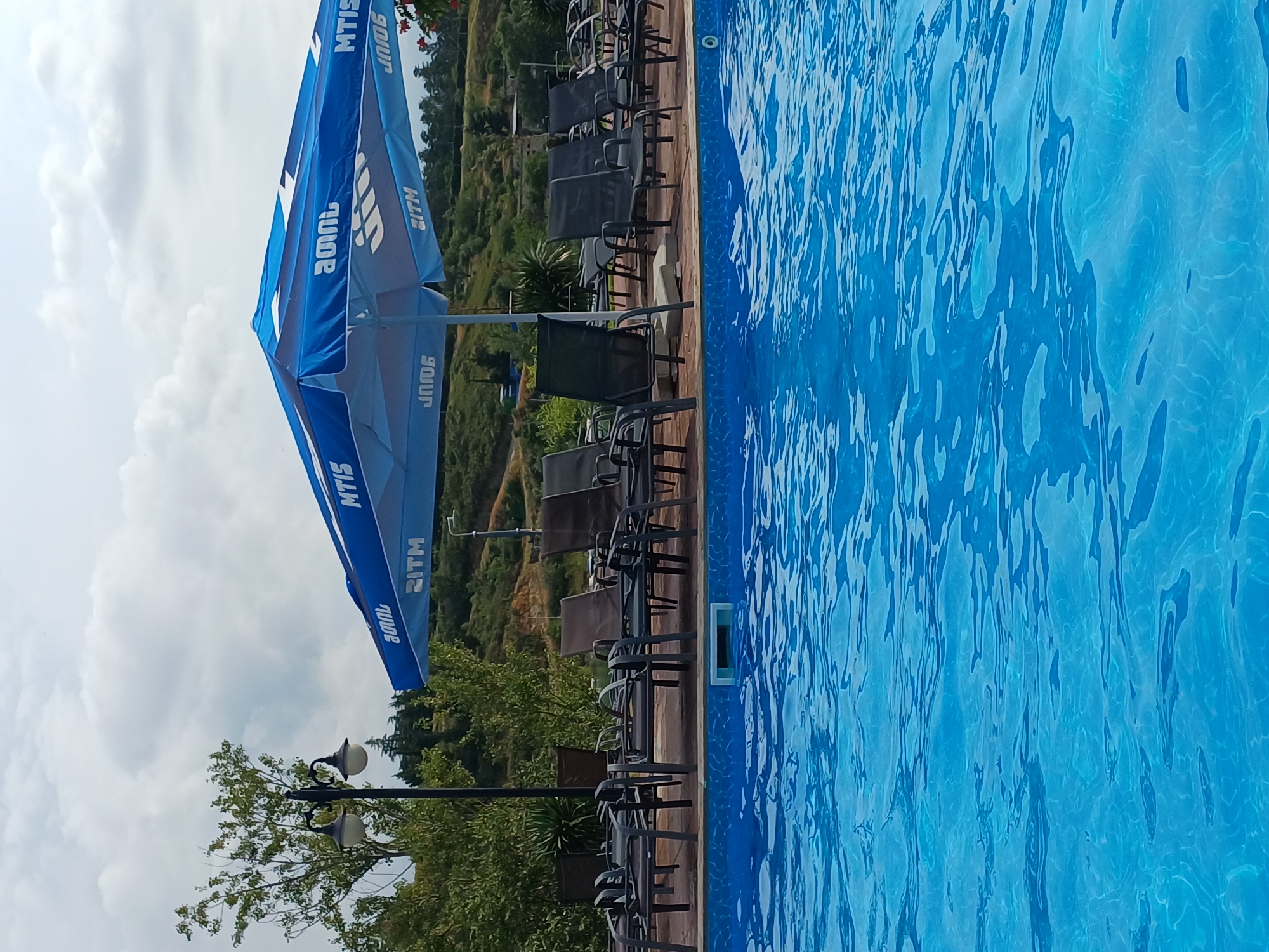 Poolside afternoon at a Tbilisi Sea resort