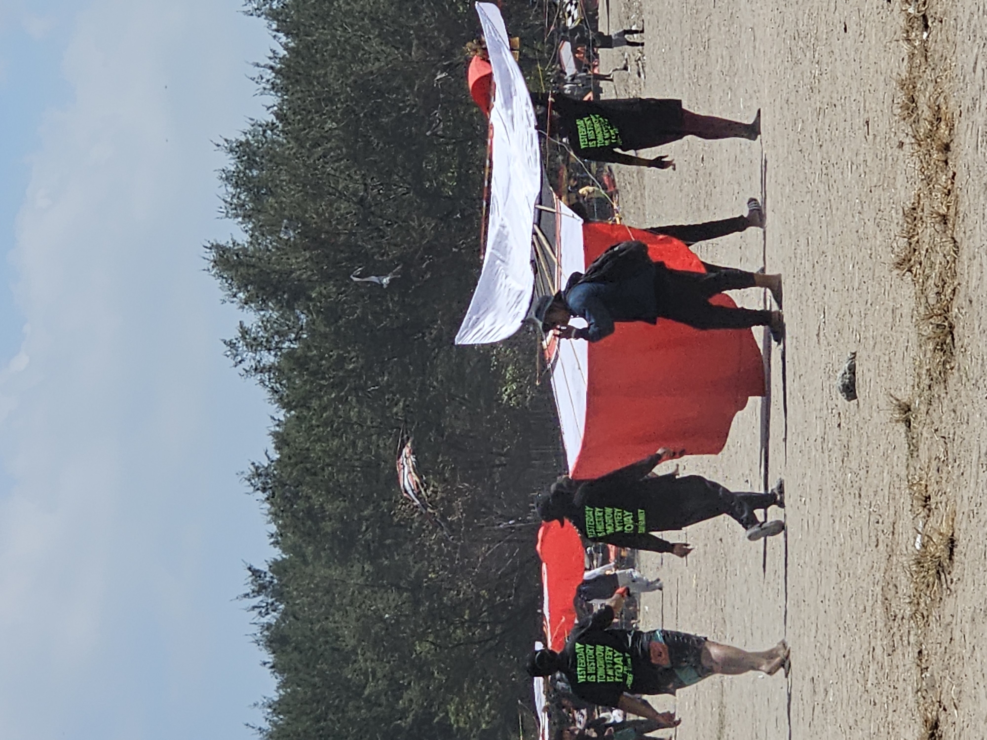 Kite festival and beach activity at Sanur, Denpasar