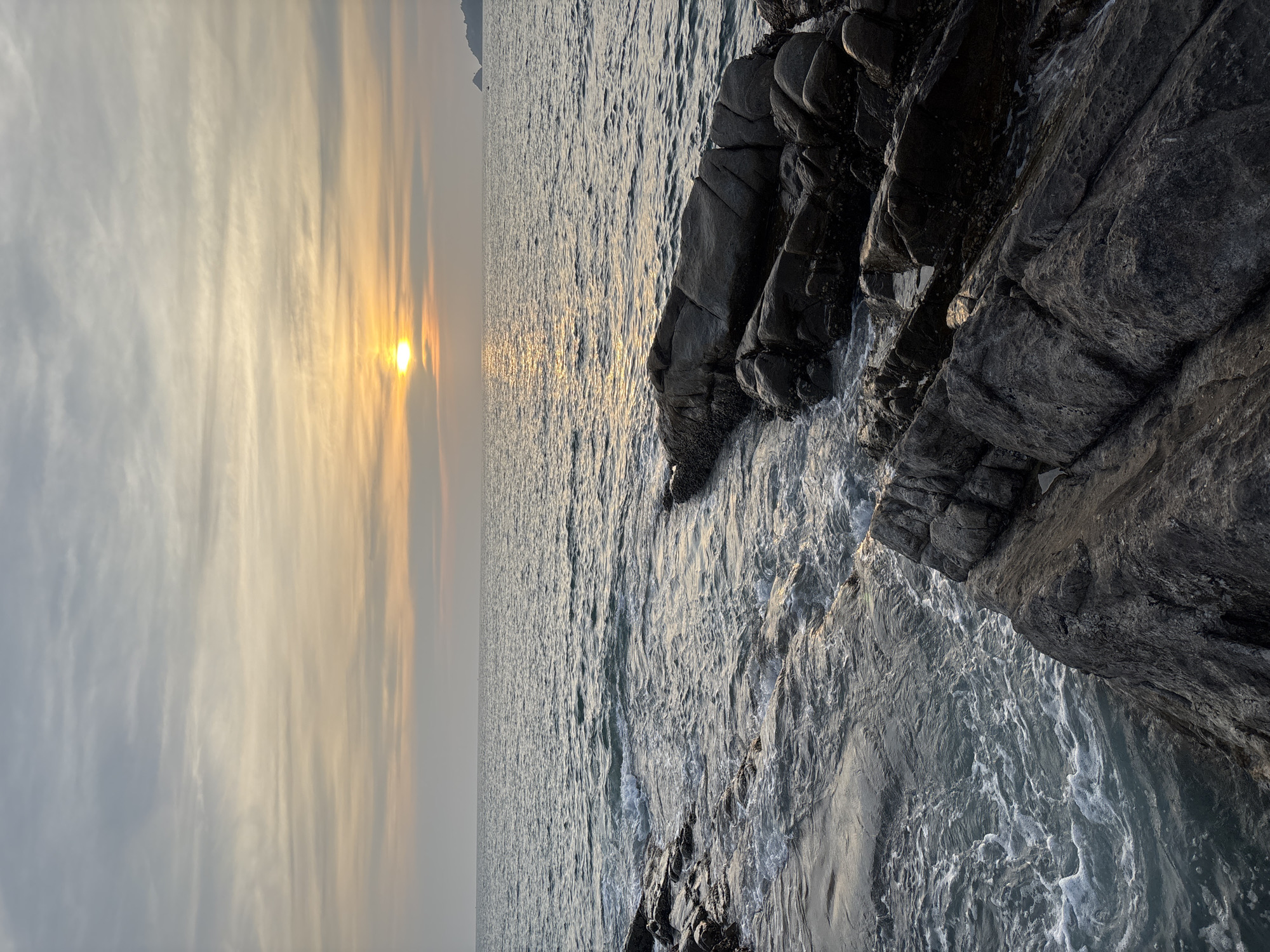 Sunset beach activities documented at Patong, Thailand