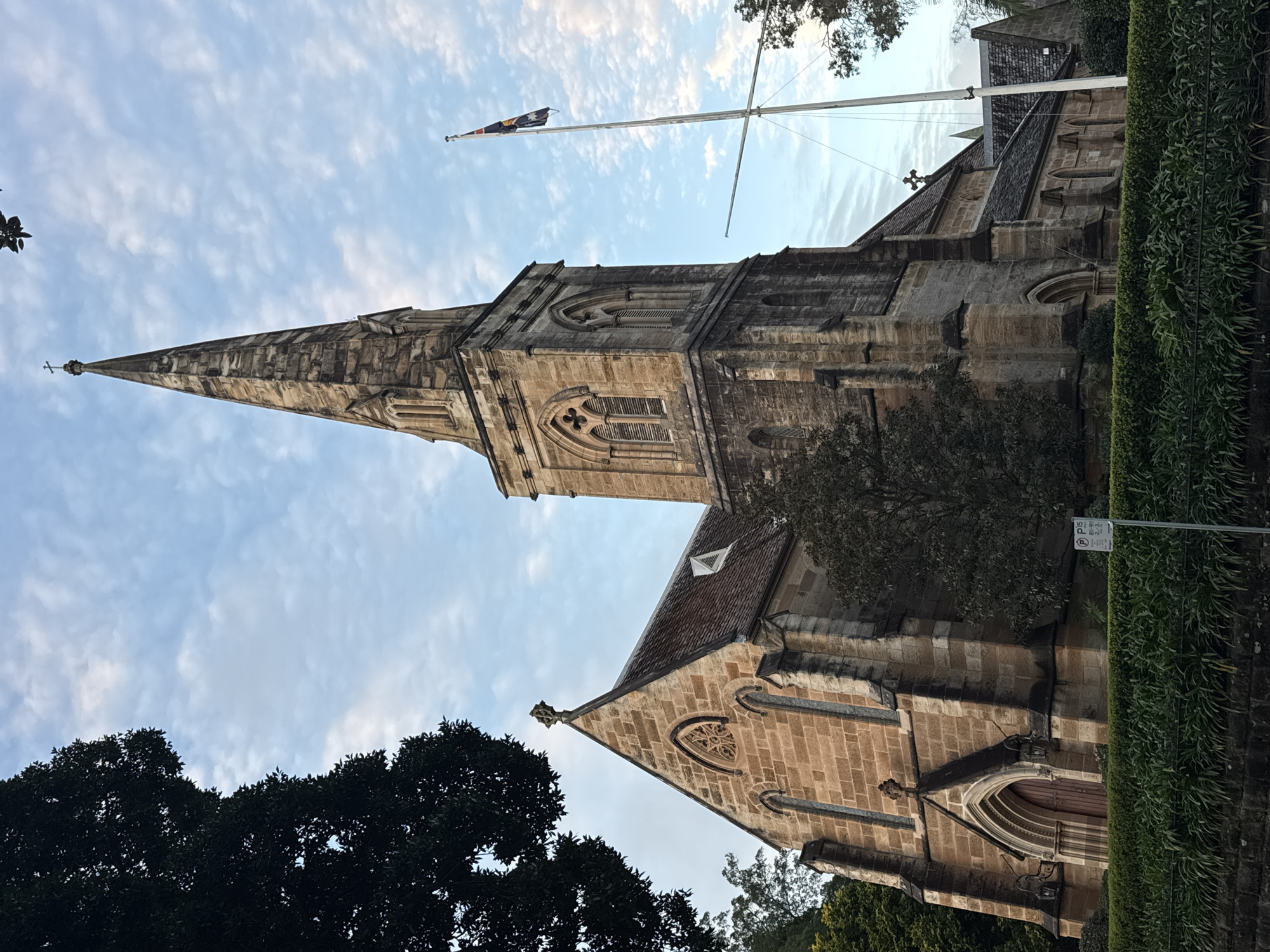 St. Mark's Church and harbour views from Potts Point