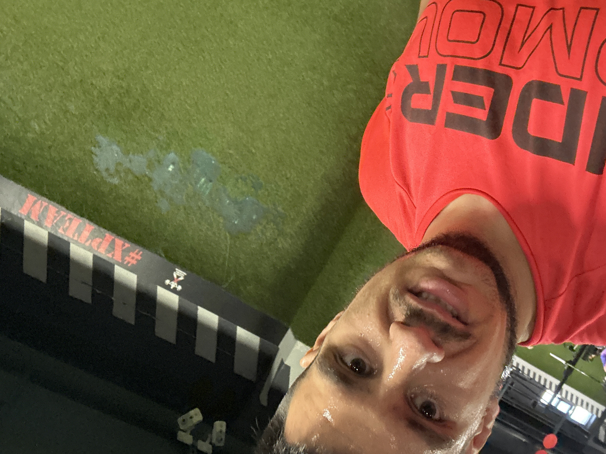 Early morning workout session captured at Sofia fitness facility