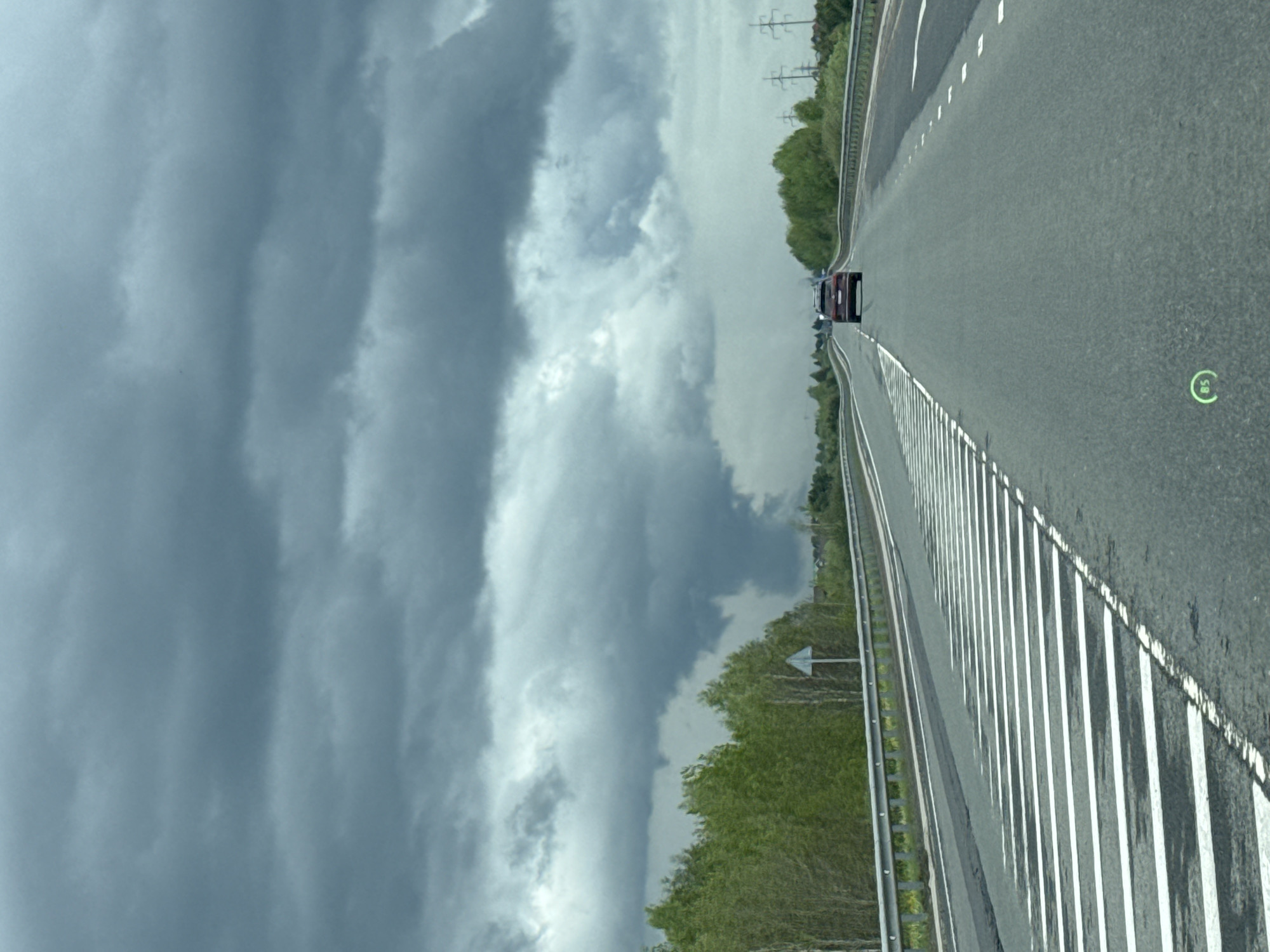 Normal traffic observed on A181 highway near Chyornaya Rechka
