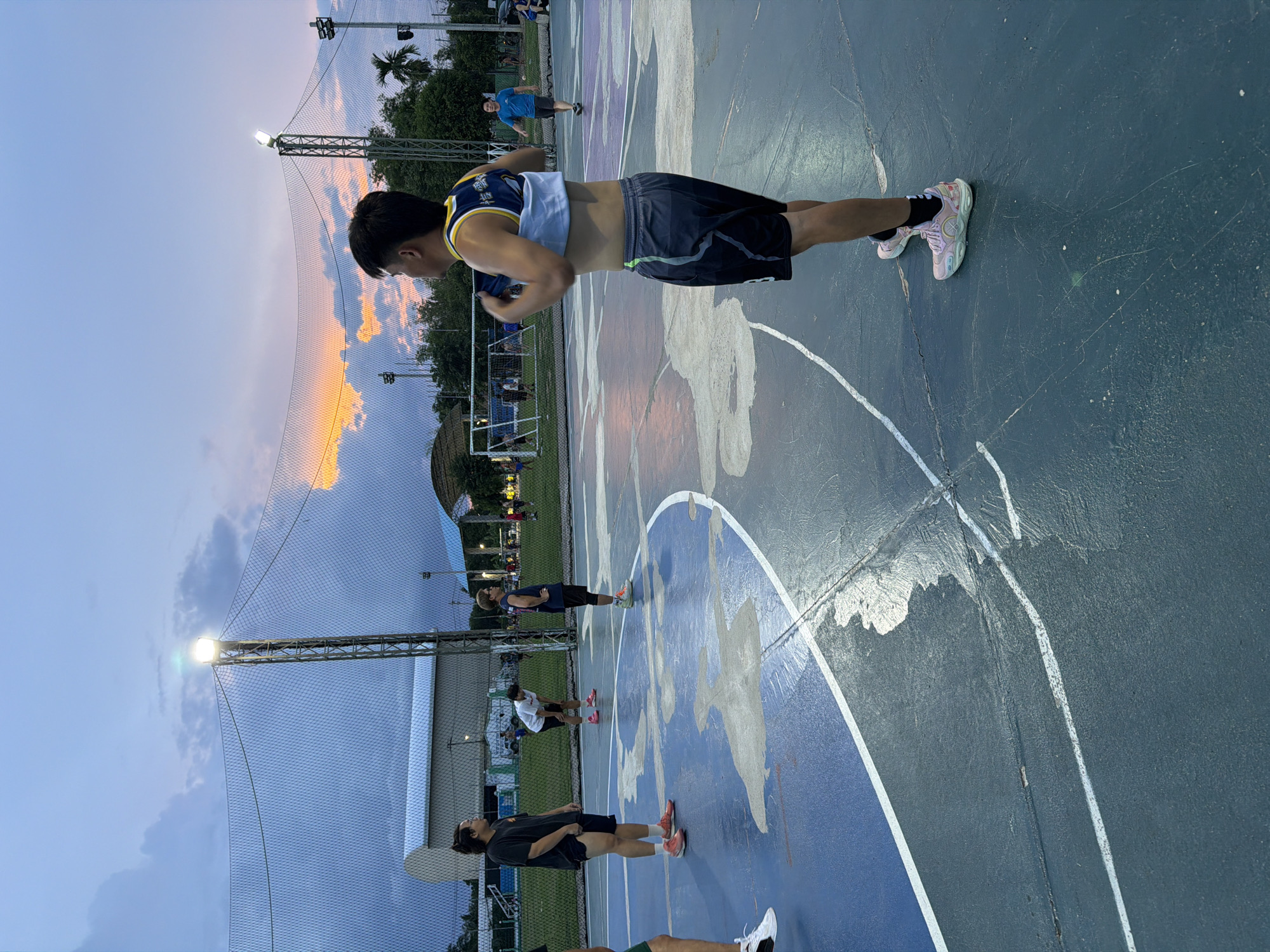 Outdoor sports activities observed in Chang Phueak, Thailand