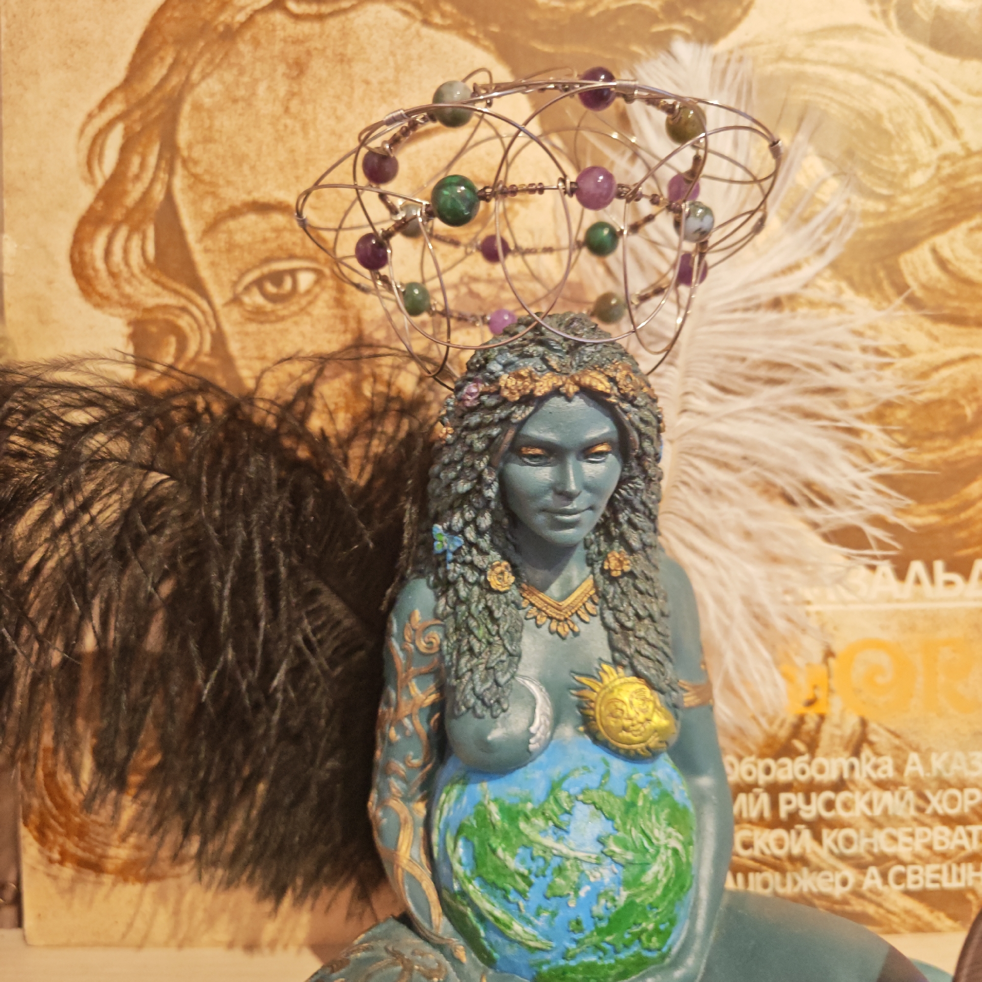 Spiritual figurines and decorative objects documented in Rostov