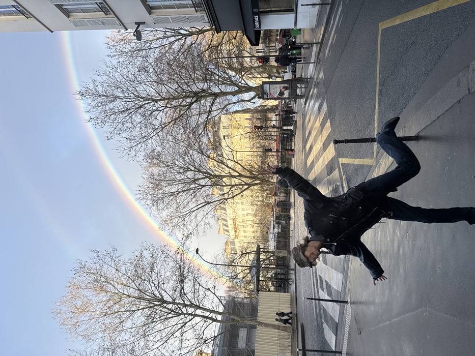 Parisian wanderer documents afternoon journey through city streets and spaces