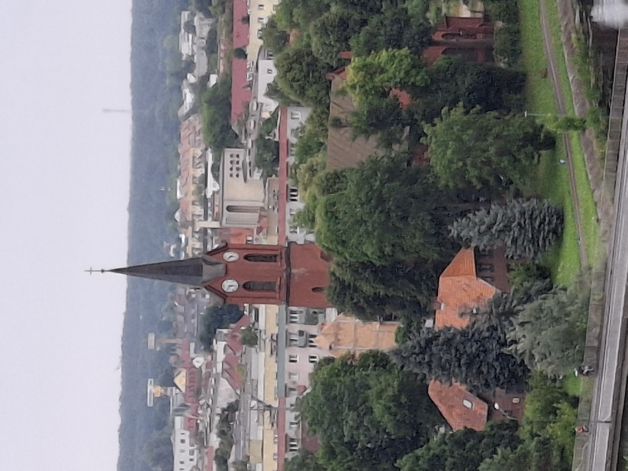 Aerial views and artwork of Pila's river city landscape