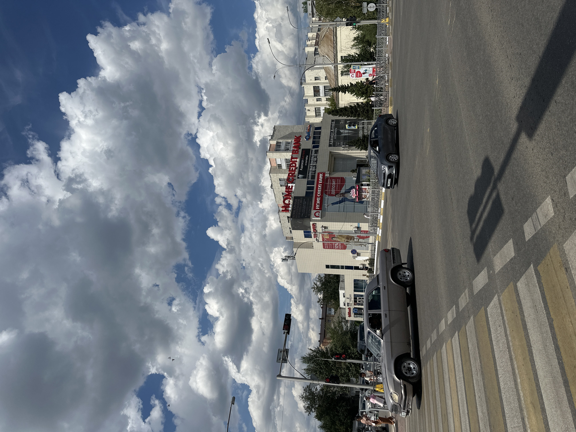 A quiet August morning around the streets of Kokshetau