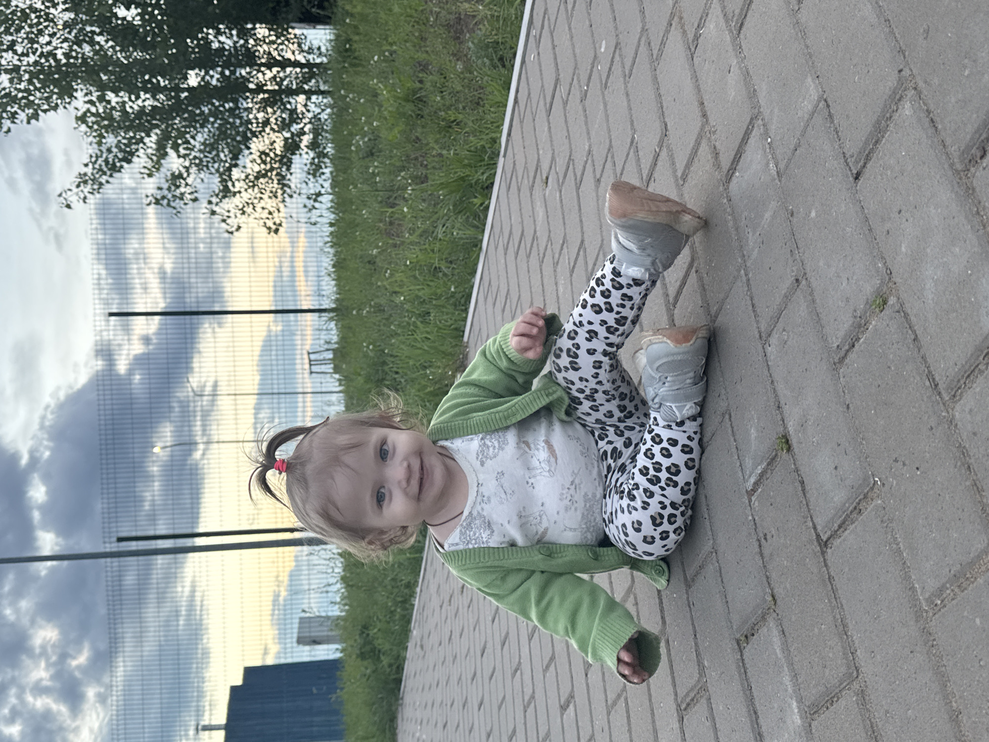 Family day out along Chaikovsky's waterfront and park