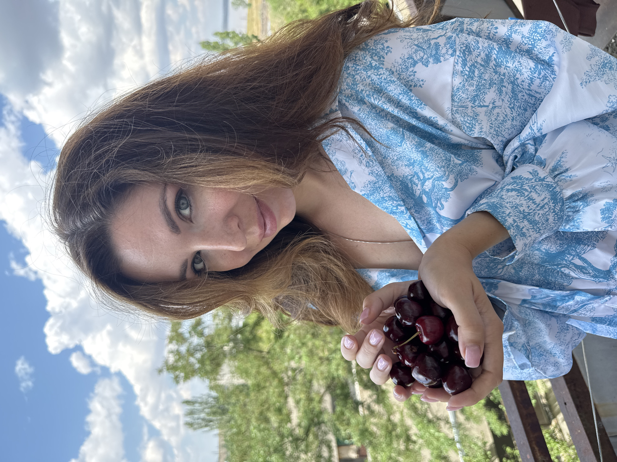 Cherry season on a balcony in Odesa, summer 2026