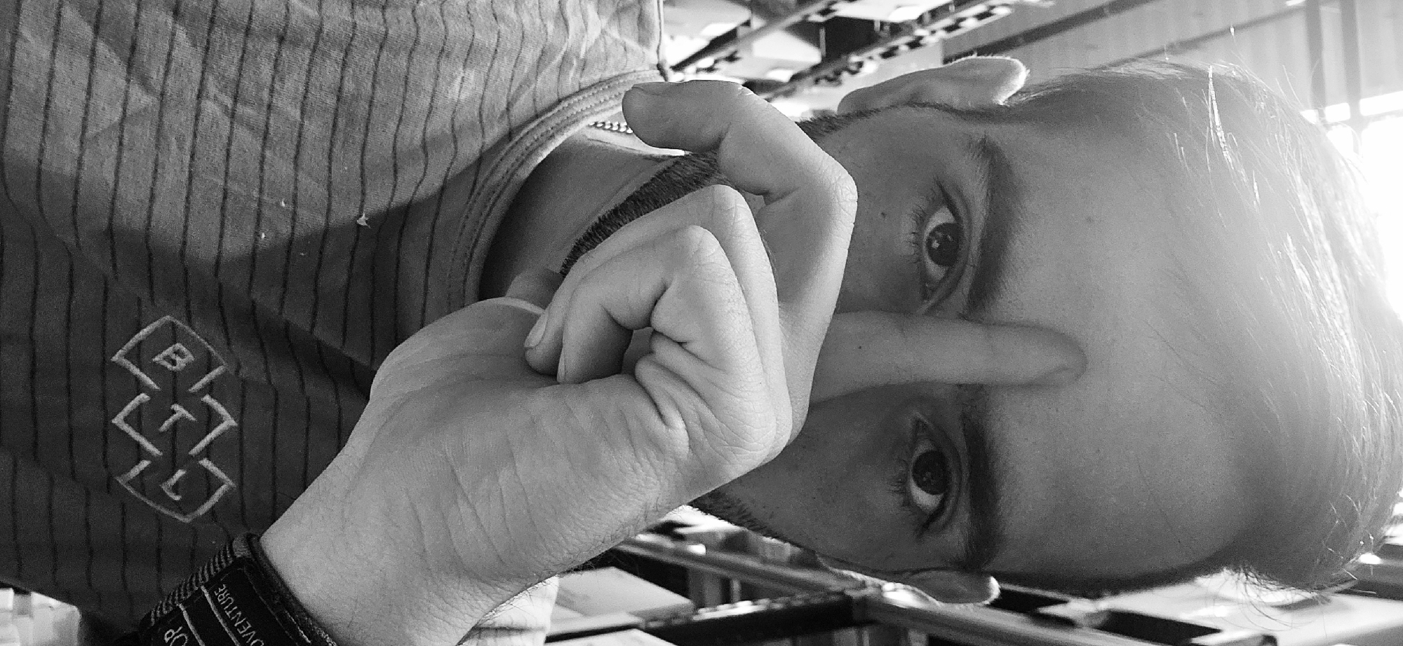 Artistic black and white portraits captured in Plovdiv