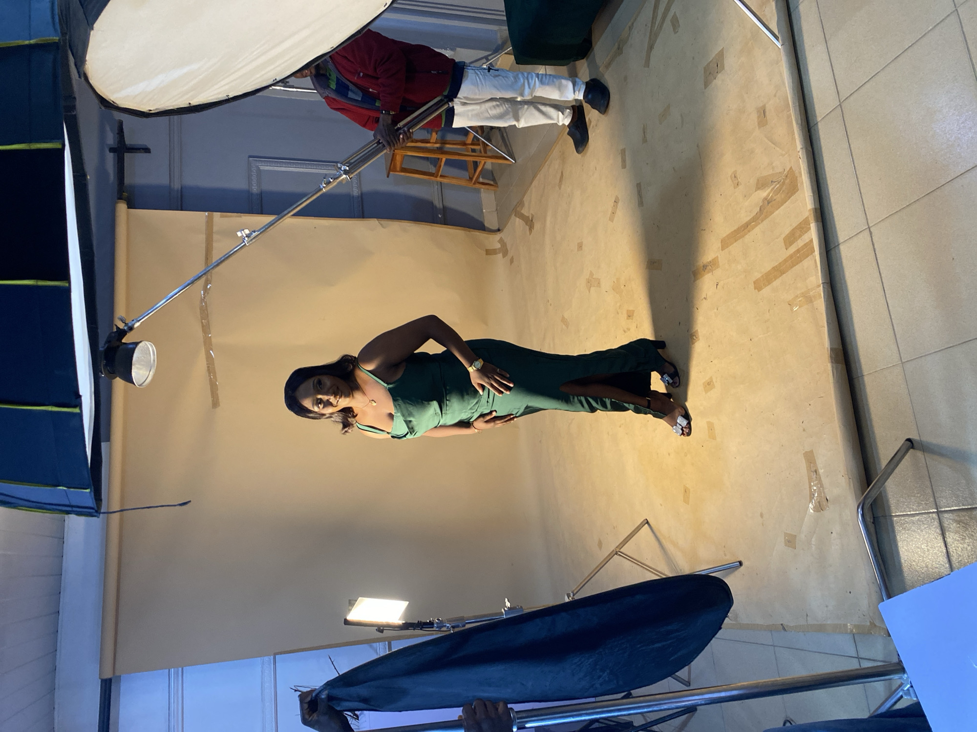 Studio photoshoot in full swing in Bukuru, Nigeria