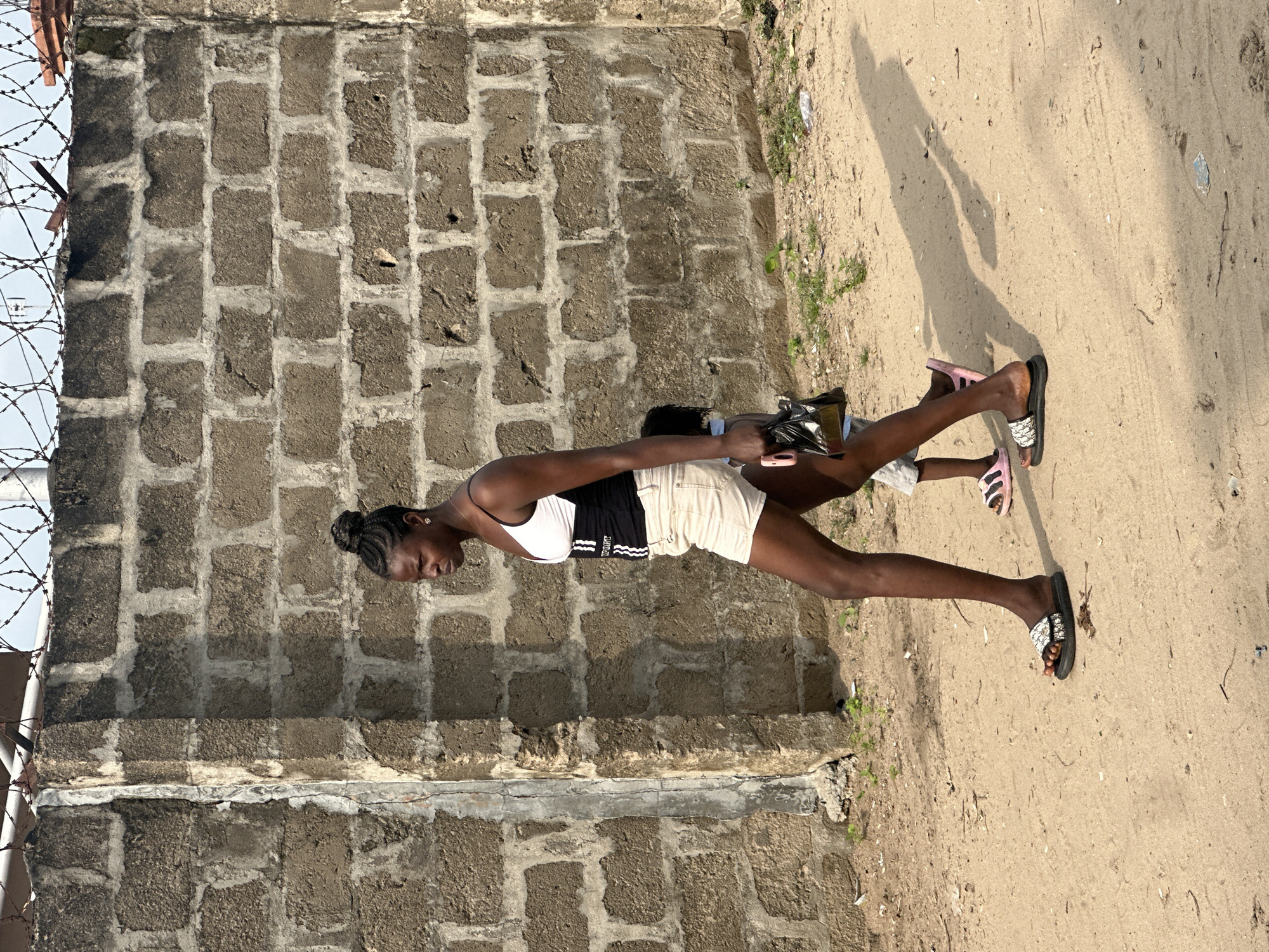 Morning life unfolds in Badagry, Nigeria community