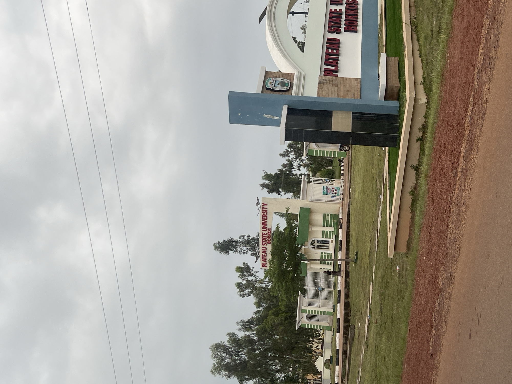 Arrival at Plateau State University, Bokkos, Nigeria