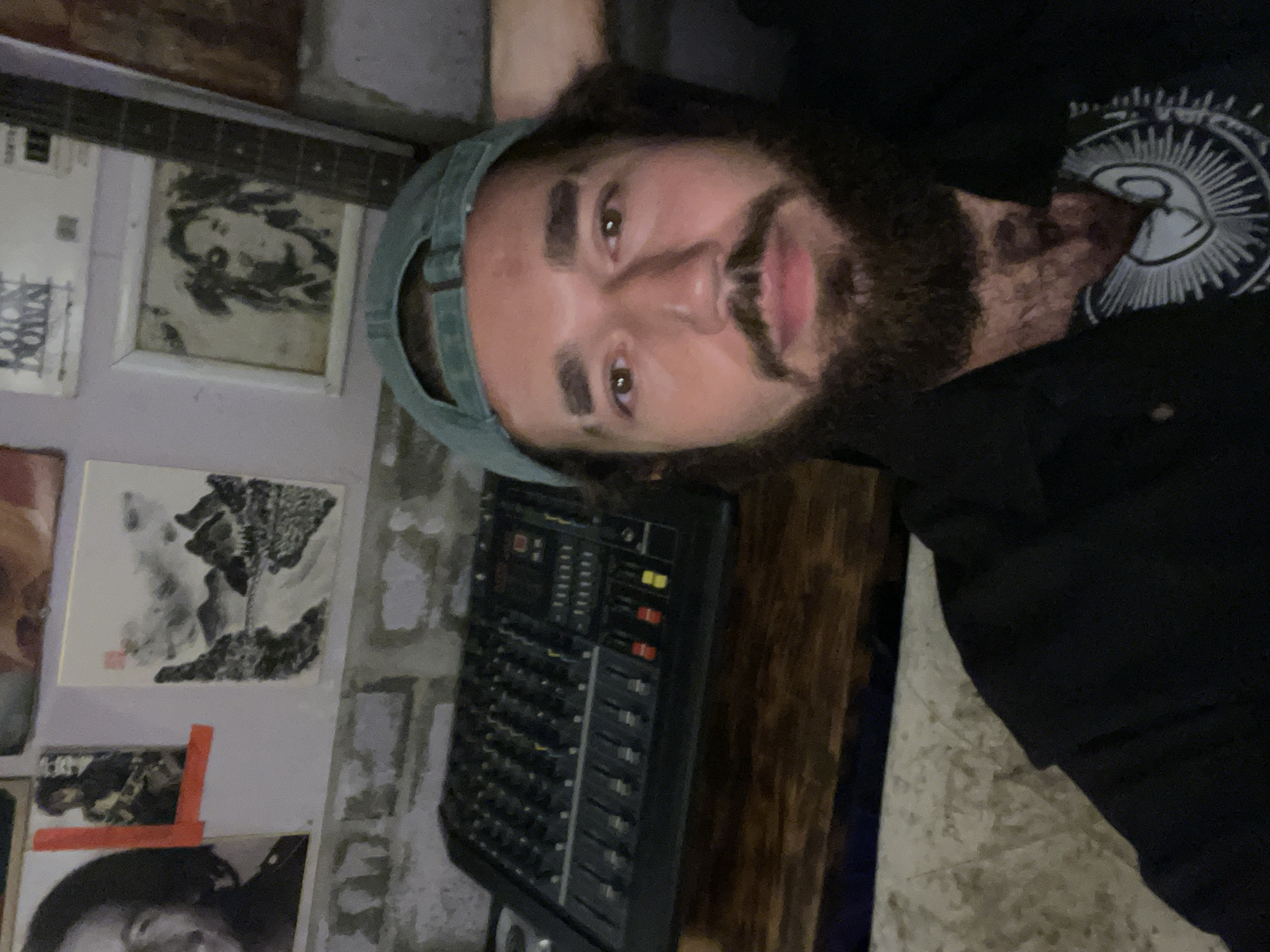 Inside a musician's gear-filled room in Chalong