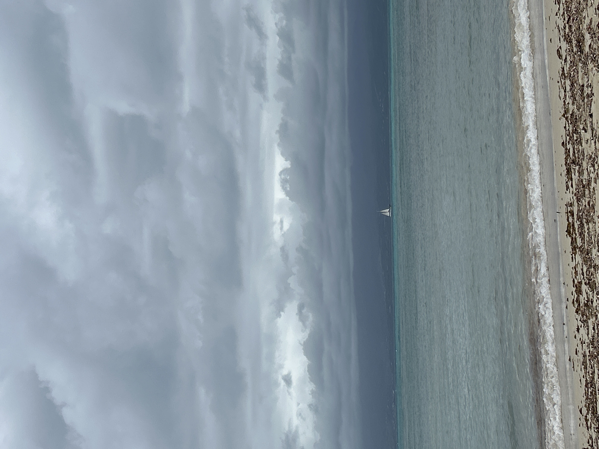 Afternoon beach scenes captured in Le Gosier, Guadeloupe