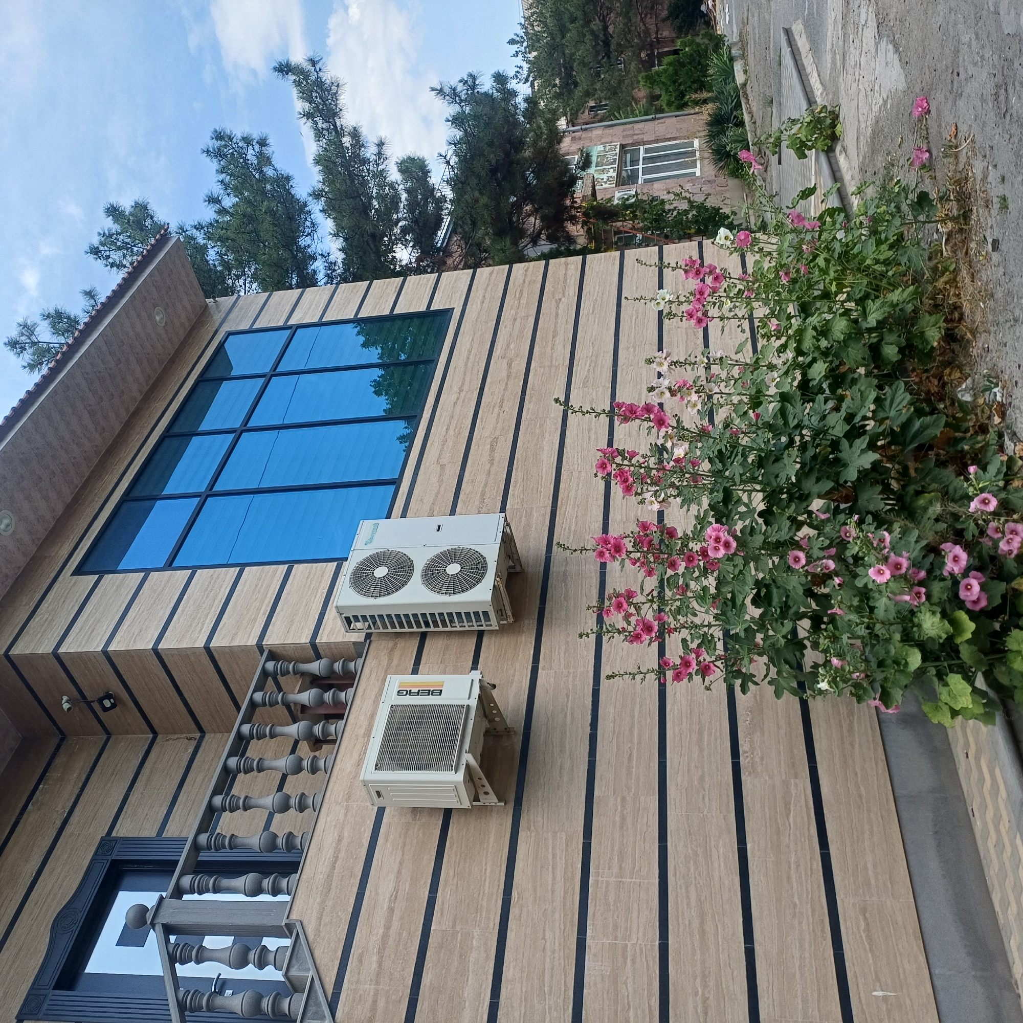 Building scenes and housekeeping activities documented June 11