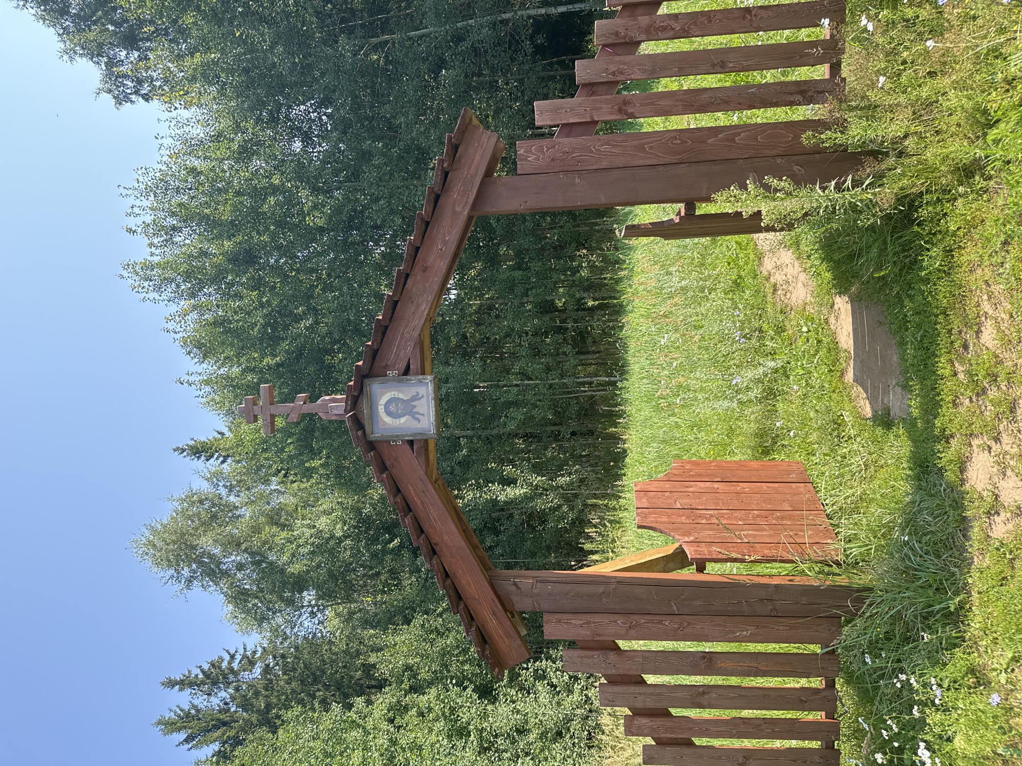 Forest holy spring site explored in Izhevsk, Russia