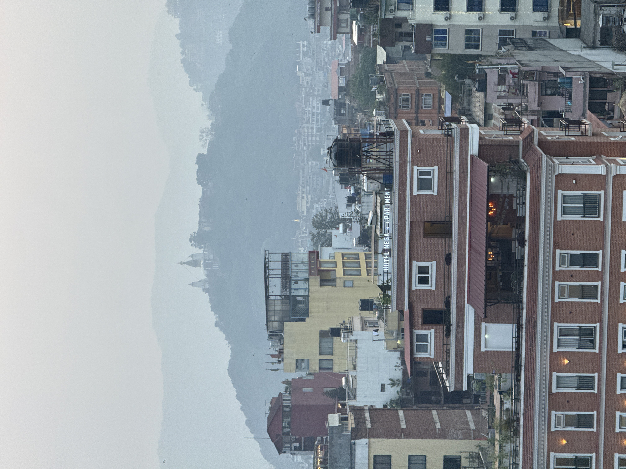 Spring blooms and urban views captured in Kathmandu