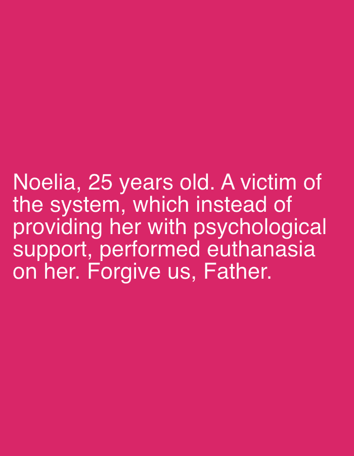 Memorial message for 25-year-old Noelia appears in Spain
