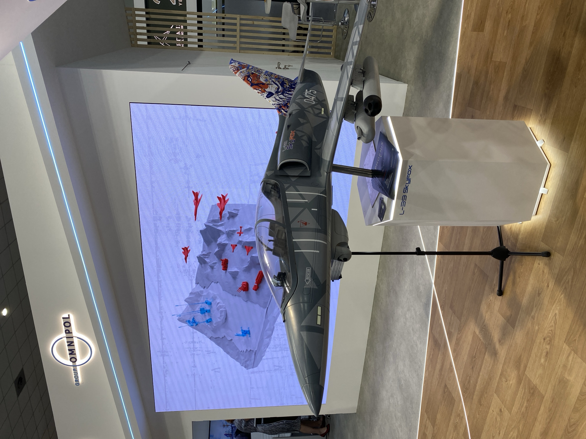Defense aerospace trade show held in Plovdiv Bulgaria