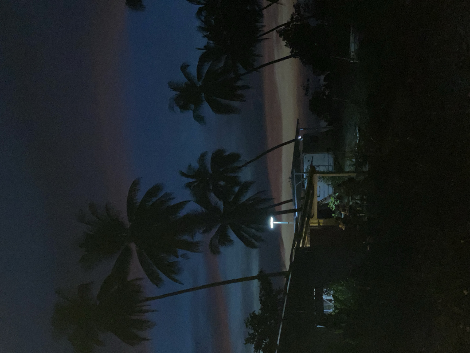 Twilight scenes documented in Baan Taling Ngam coastal village