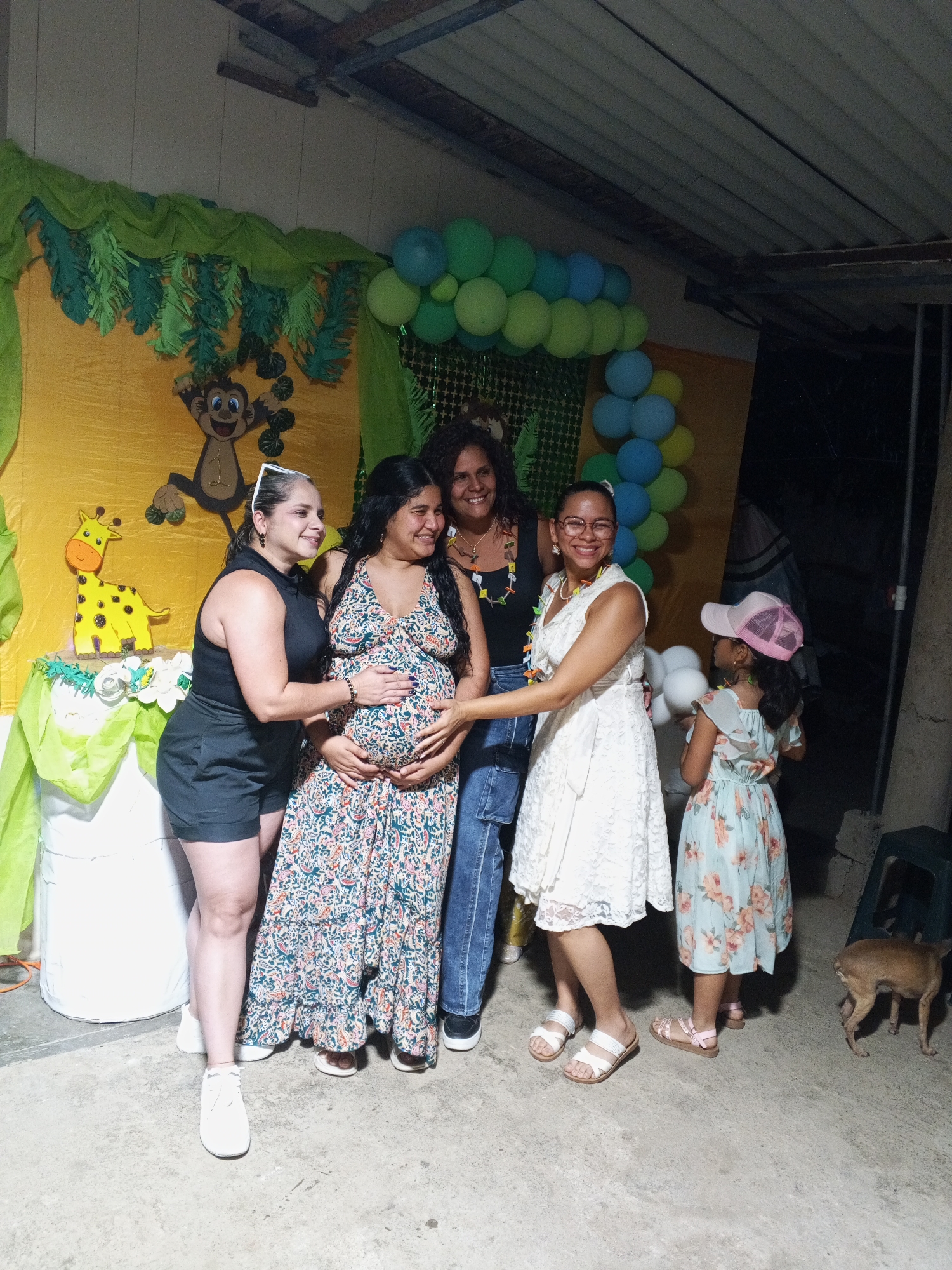 Family celebrations and gatherings documented in evening hours