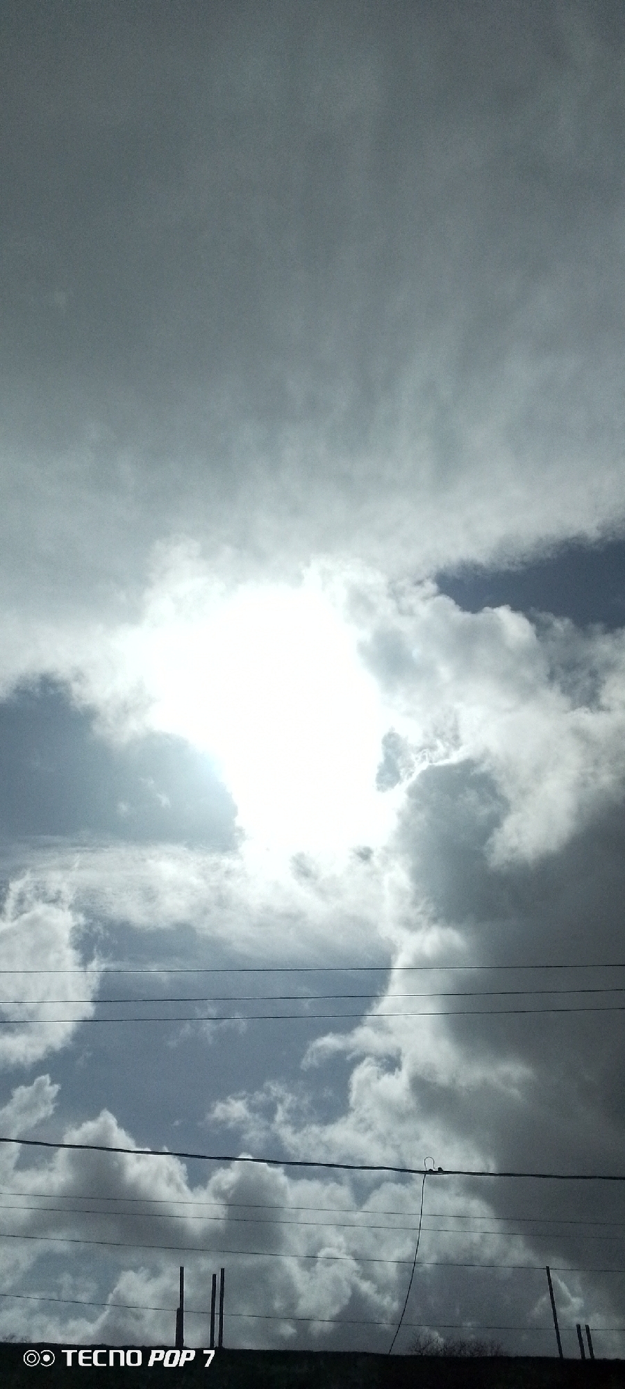 Dramatic sky conditions documented in Altagracia, Venezuela over two hours