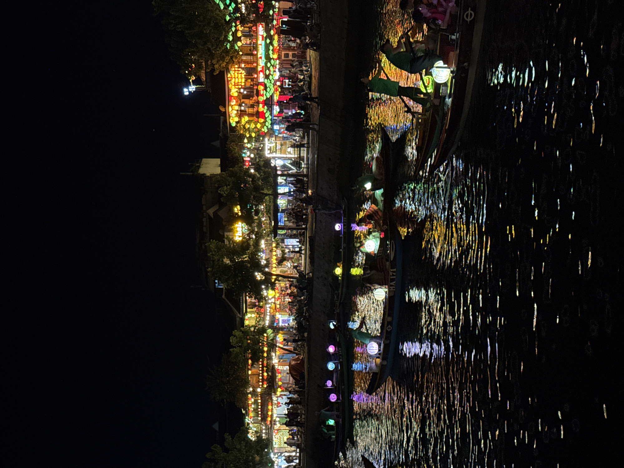 Evening riverside moments captured in historic Hội An, Vietnam