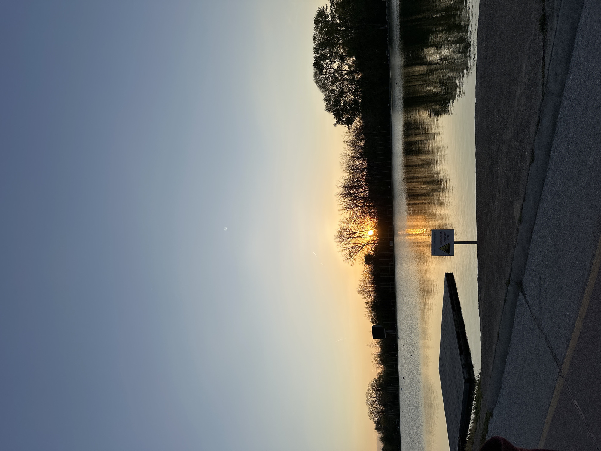 Evening recreation captured along Plovdiv waterway during sunset hour