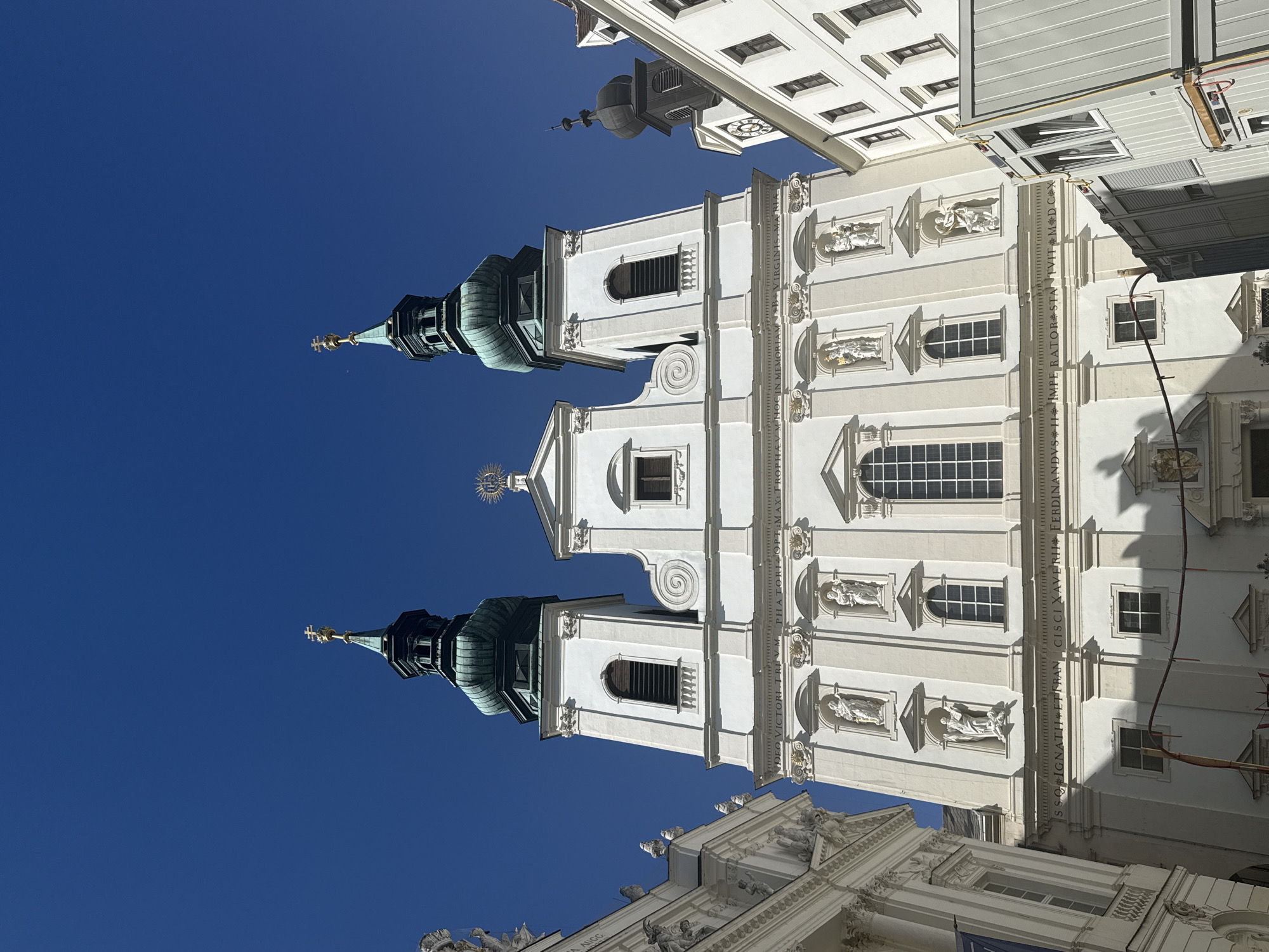Afternoon walk through Vienna's historic center, summer 2026