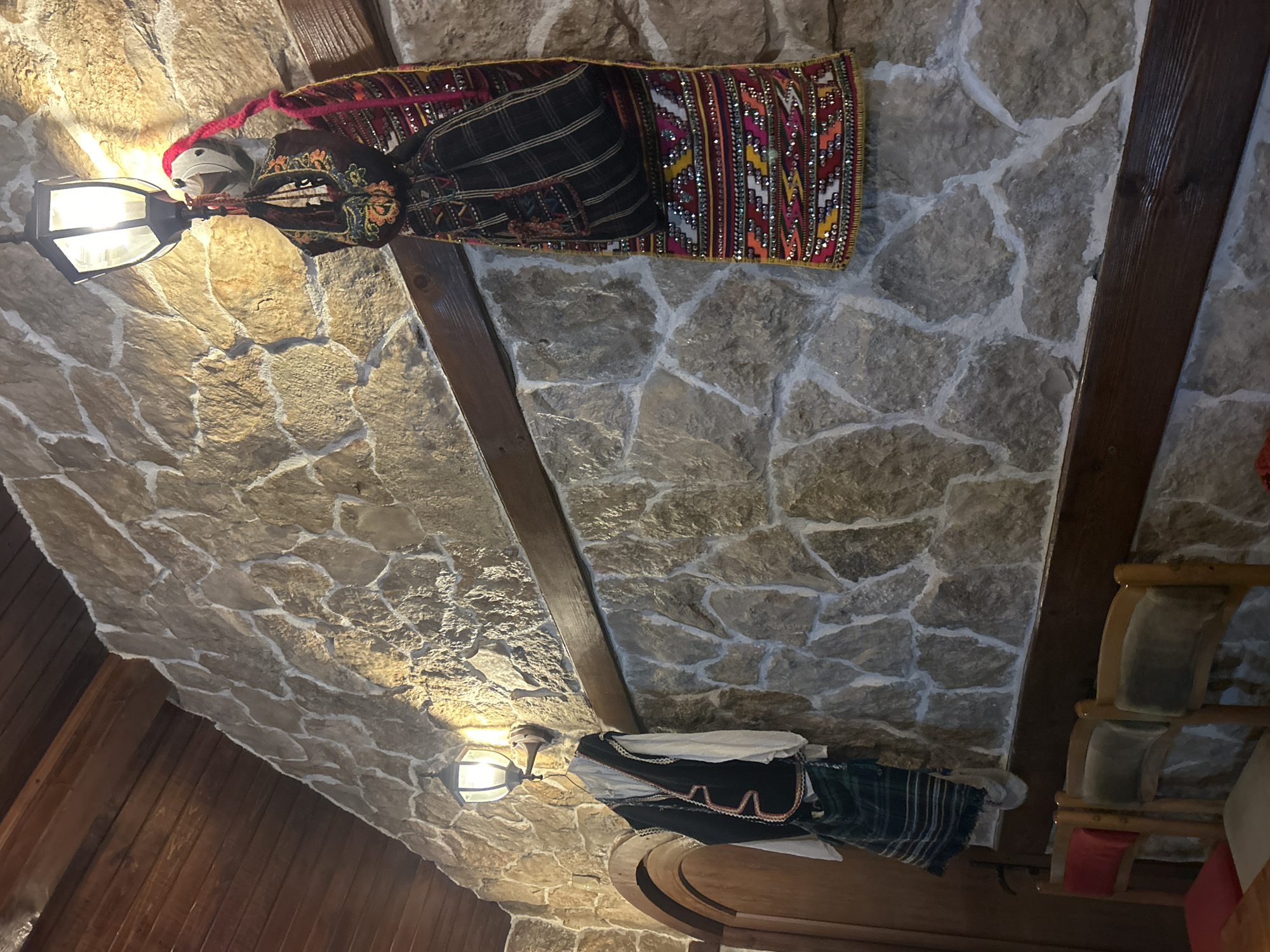 Traditional Bulgarian tavern interior documented in Mirovyane village