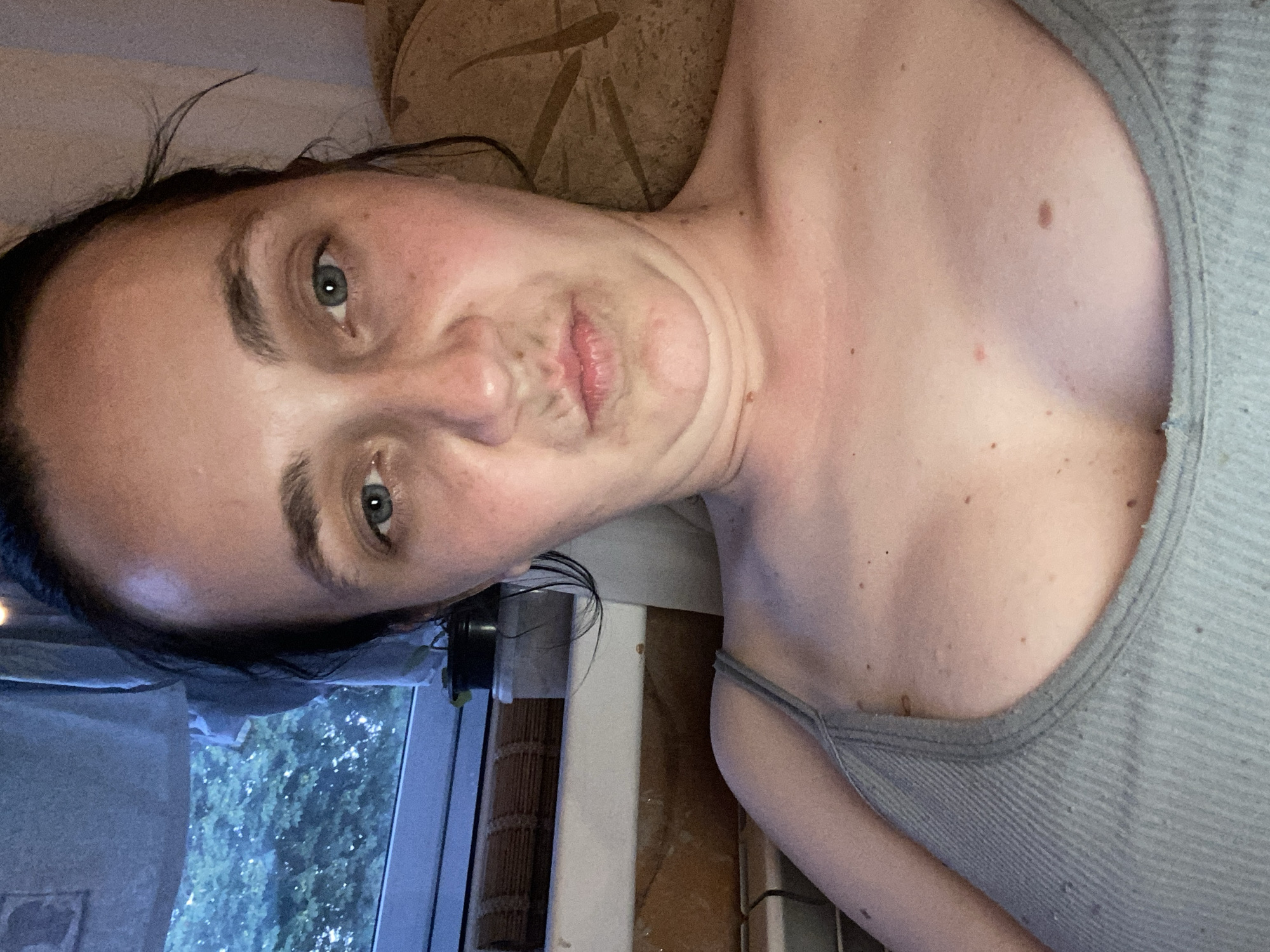 Lazy afternoon at home with drinks and a toddler