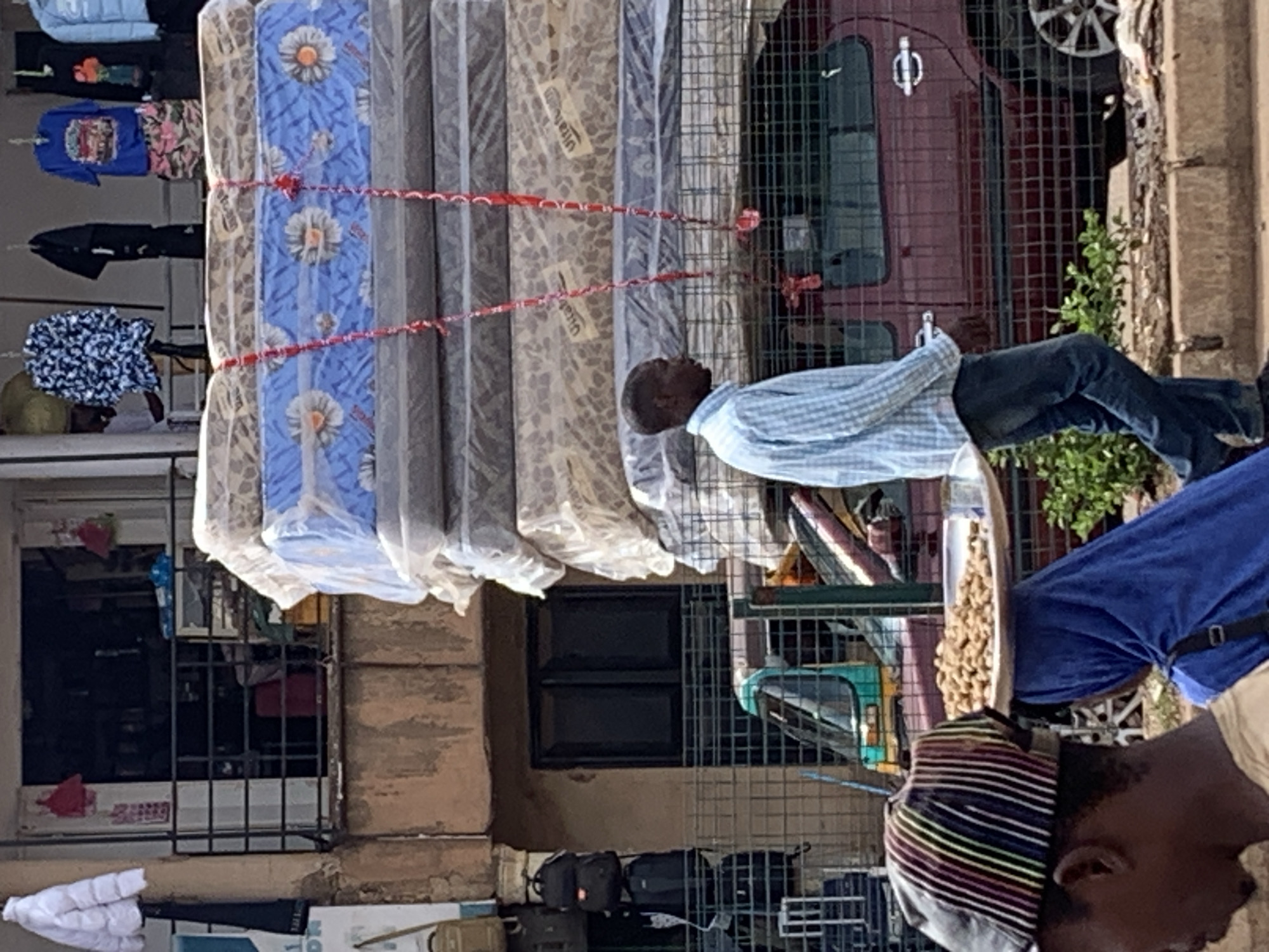 Street market activity in Bukuru, Nigeria