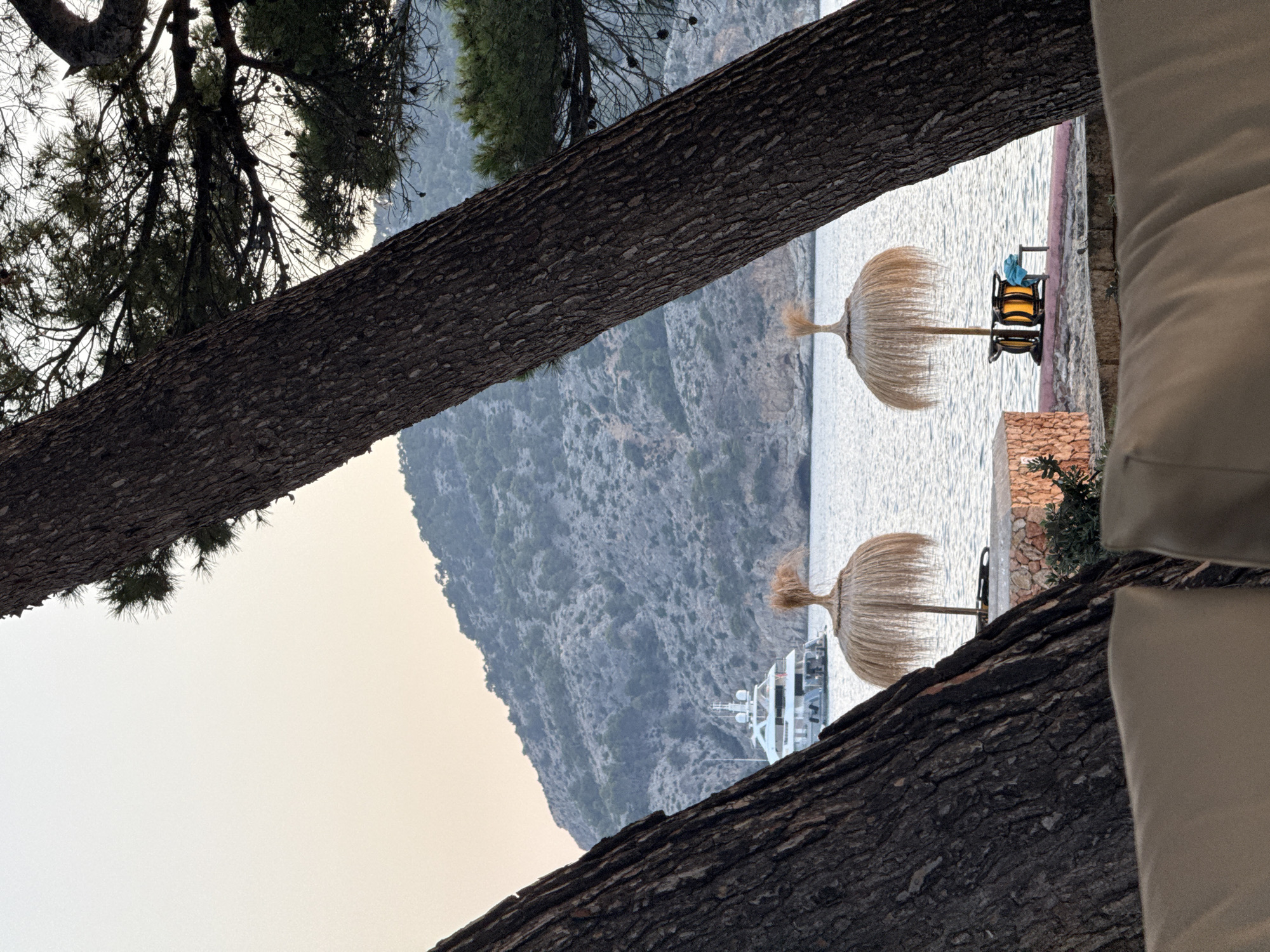 Terrace drinks and coastal views on a Mallorca summer evening