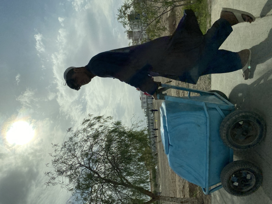 Young man spotted in outdoor Kandahar area