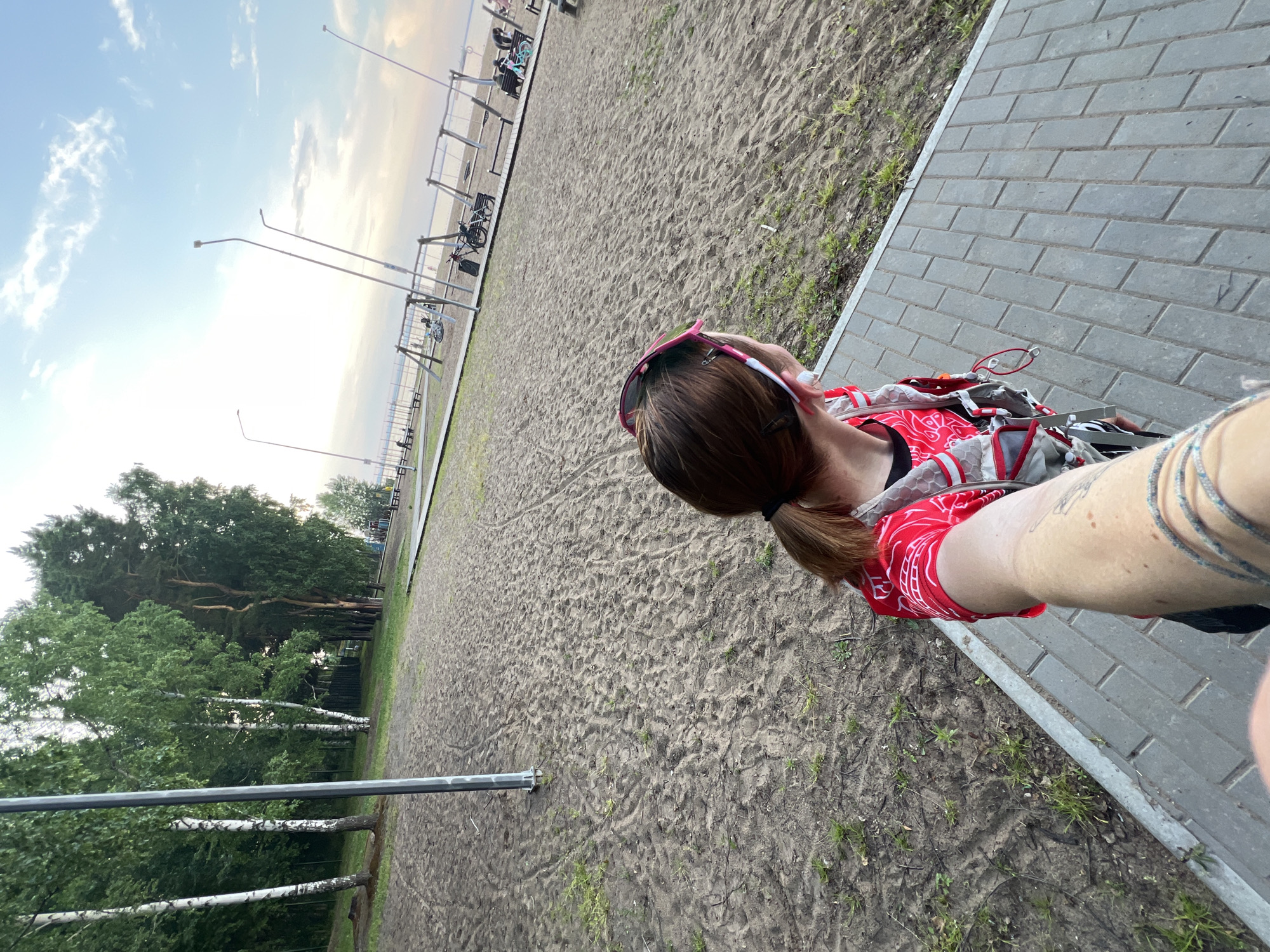 Quiet day in Chaikovsky with cat, waterfront walks, sunset