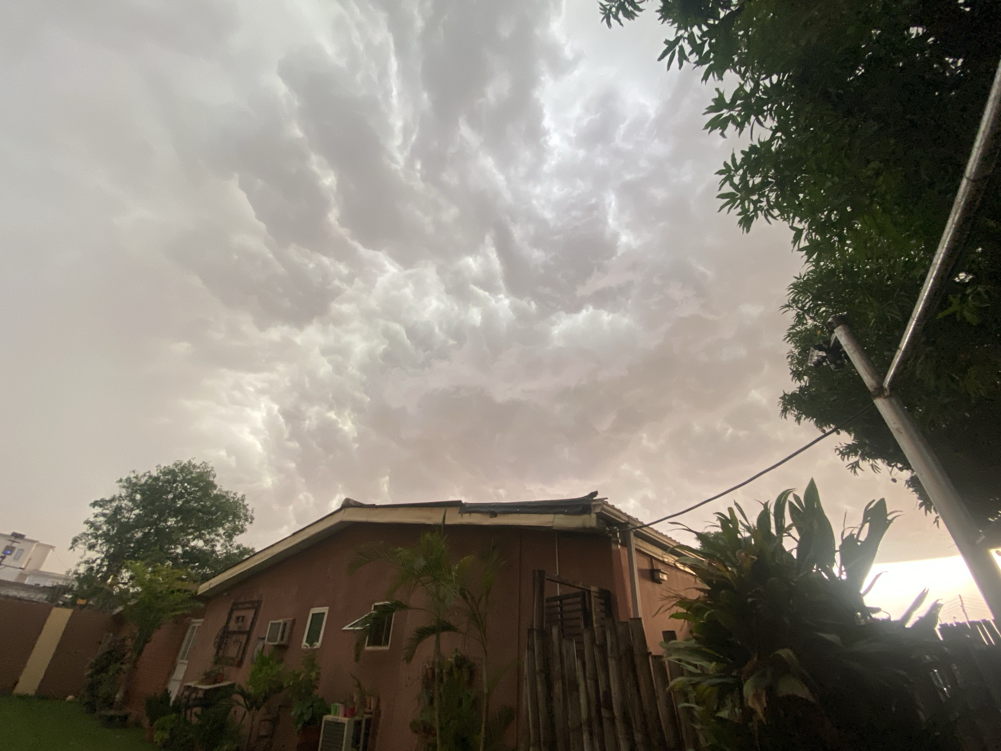 Witness documents dramatic sky changes over Barden Yana building