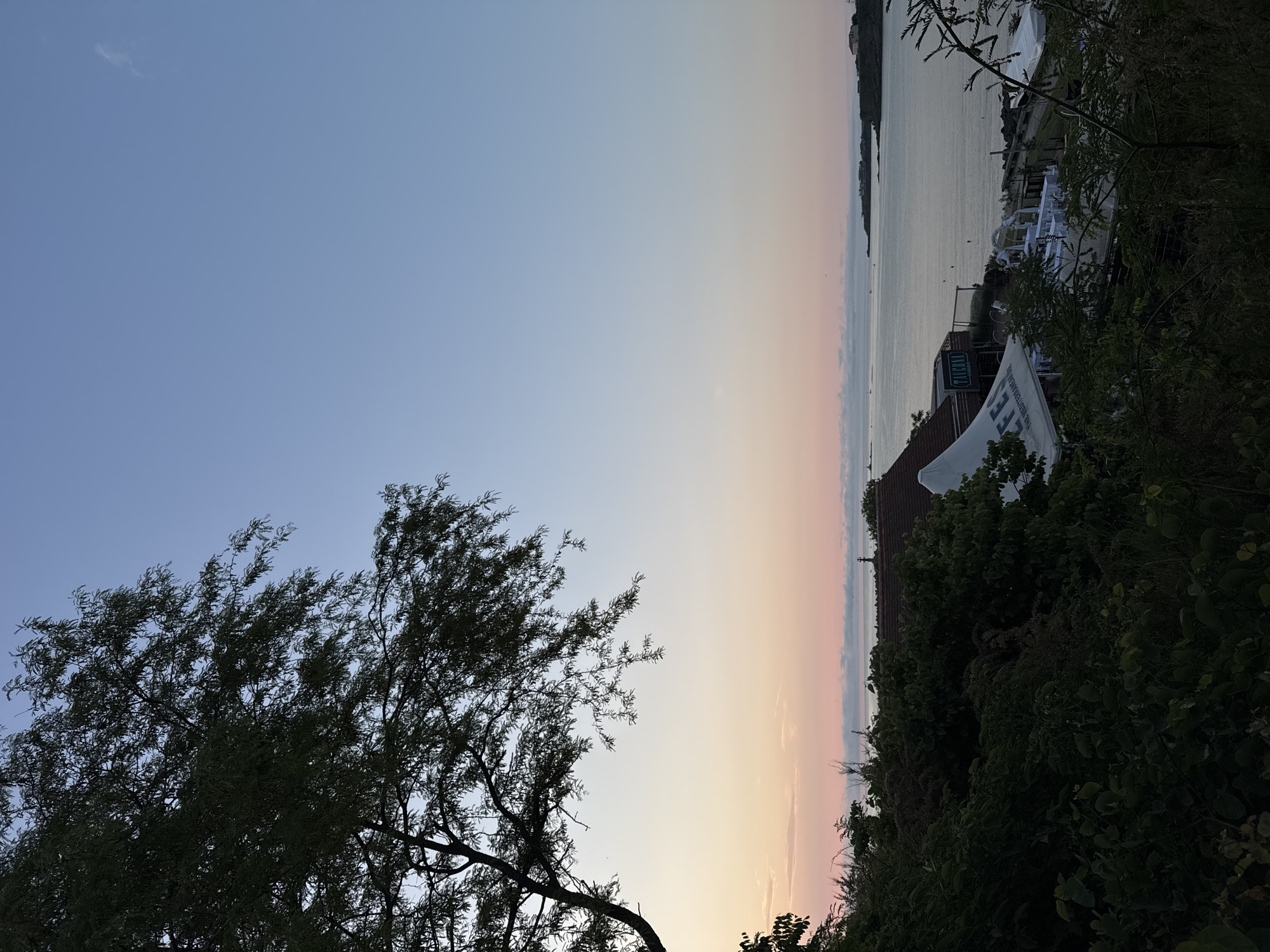 Evening captured in coastal Tsarevo: twilight skies to nightclub interior
