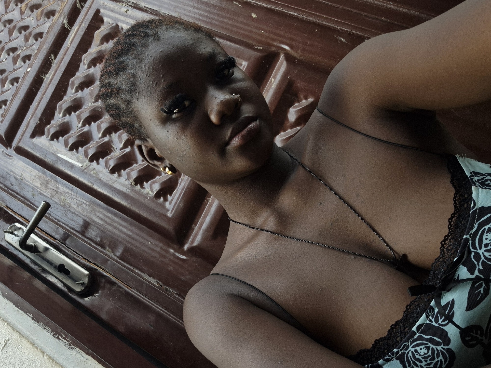 Woman photographed in portrait session in Yelwa, Nigeria