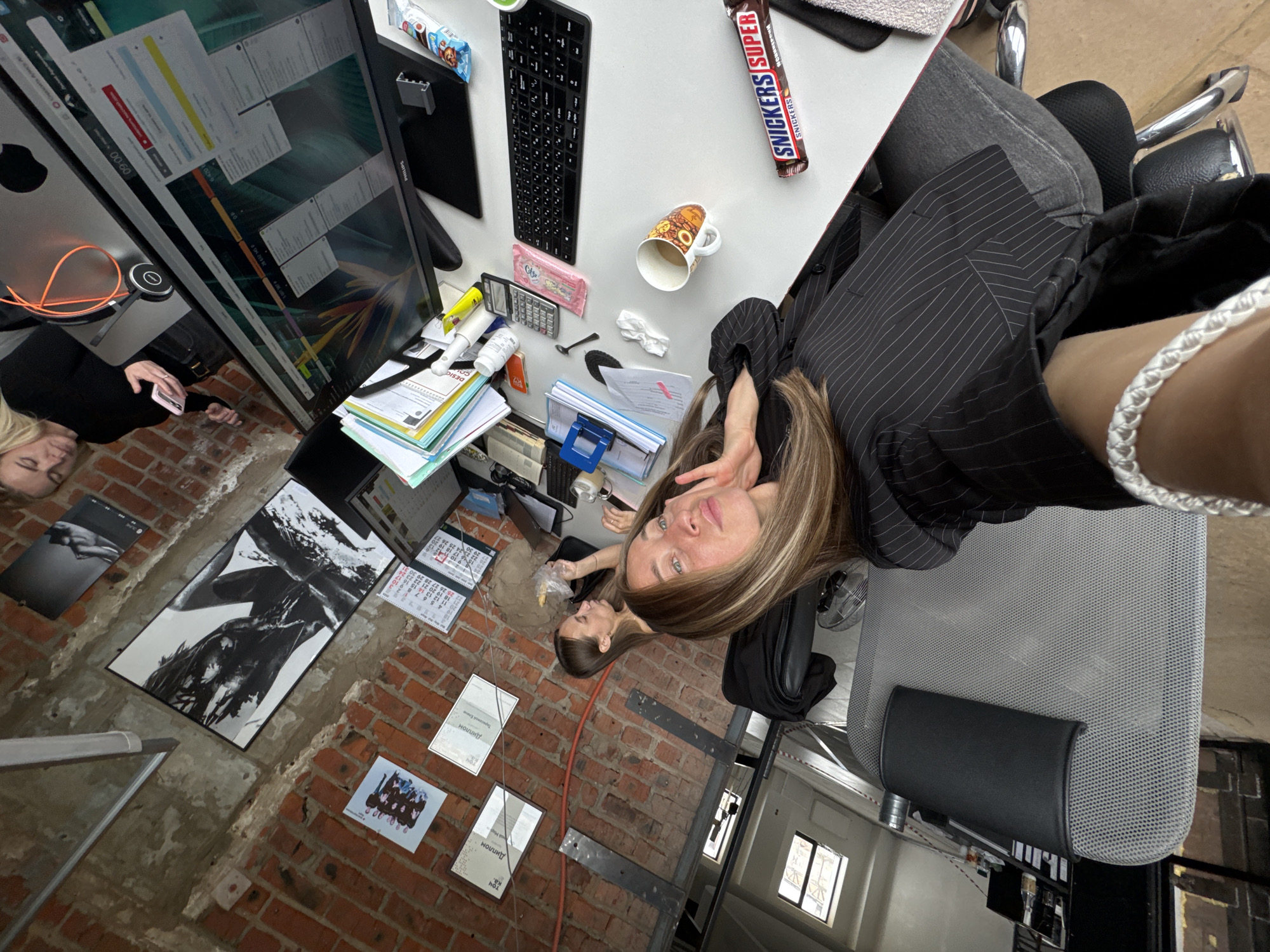 Office workspace documented in Chaikovsky, Russia