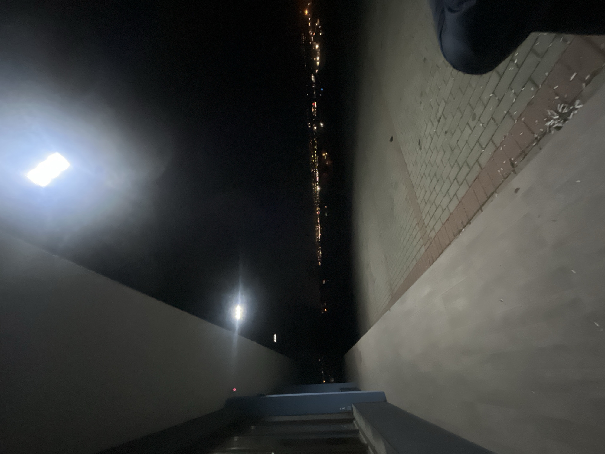 Nighttime urban photography captured in Asenovgrad, Bulgaria
