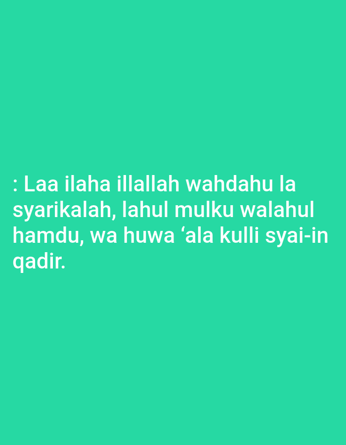 Islamic faith declarations documented in Arabic and Indonesian translations