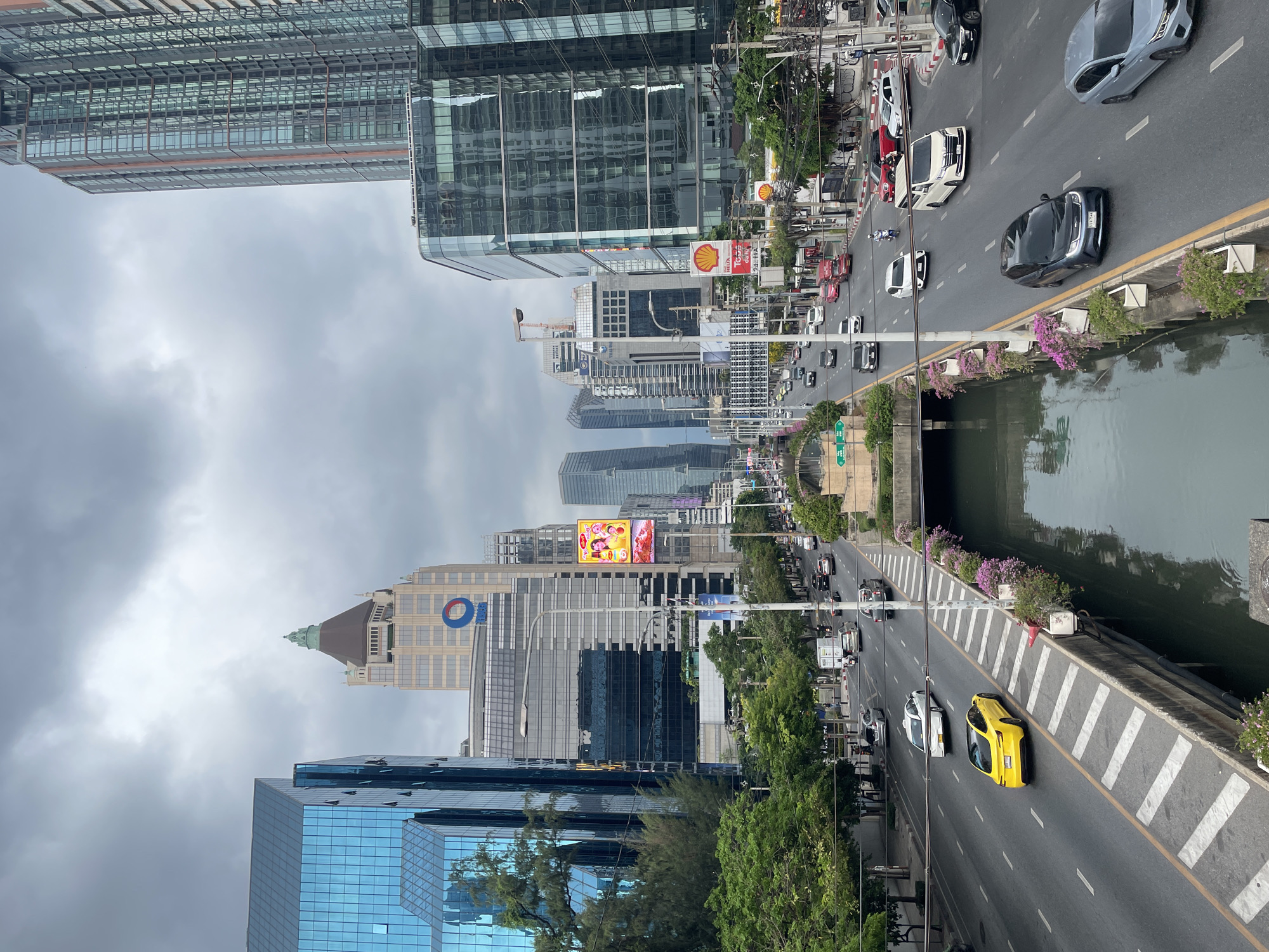 Bangkok street scenes and portrait captured during morning hours