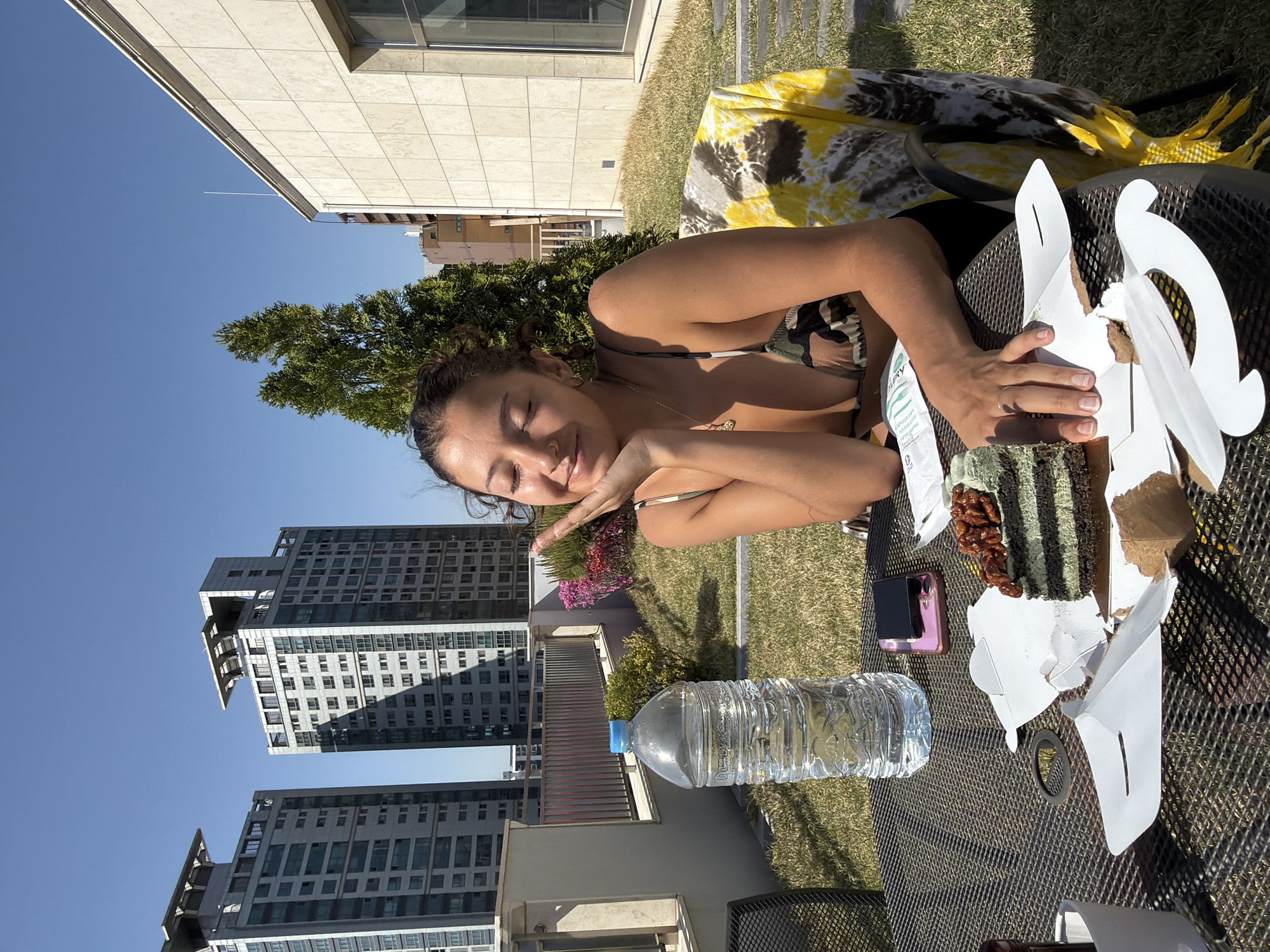 Morning observations of two women recorded in Seoul