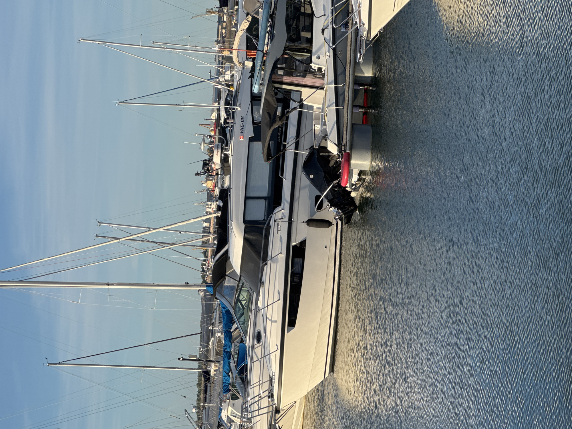 Evening marina visit documented in Tallinn during Baltic sunset