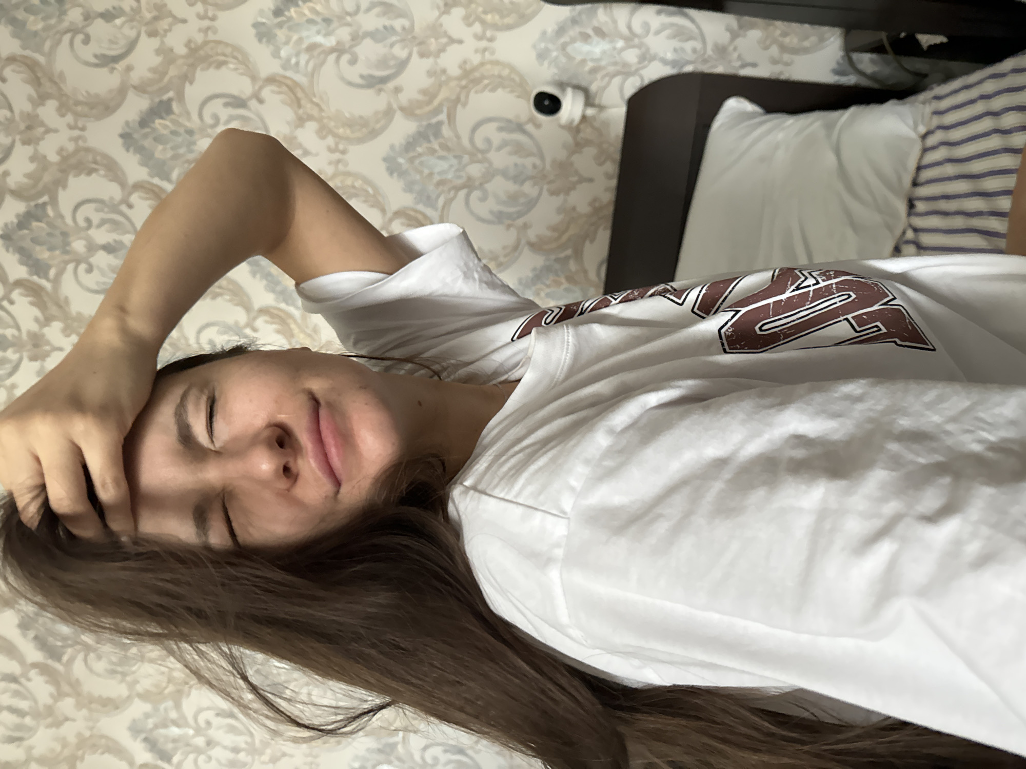 Mother and child observed sleeping in separate rooms Sunday morning